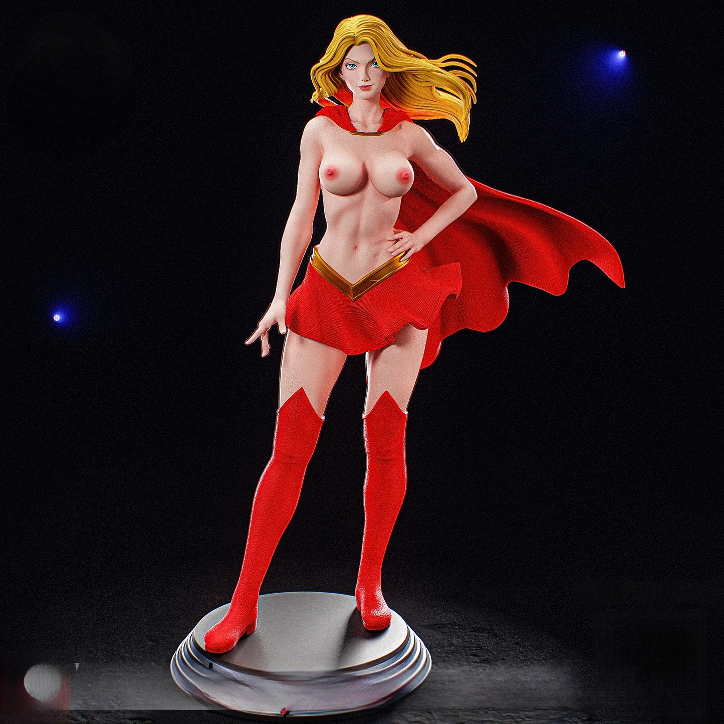 2447 Supergirl NSFW - DC Comics - STL 3D Print Files