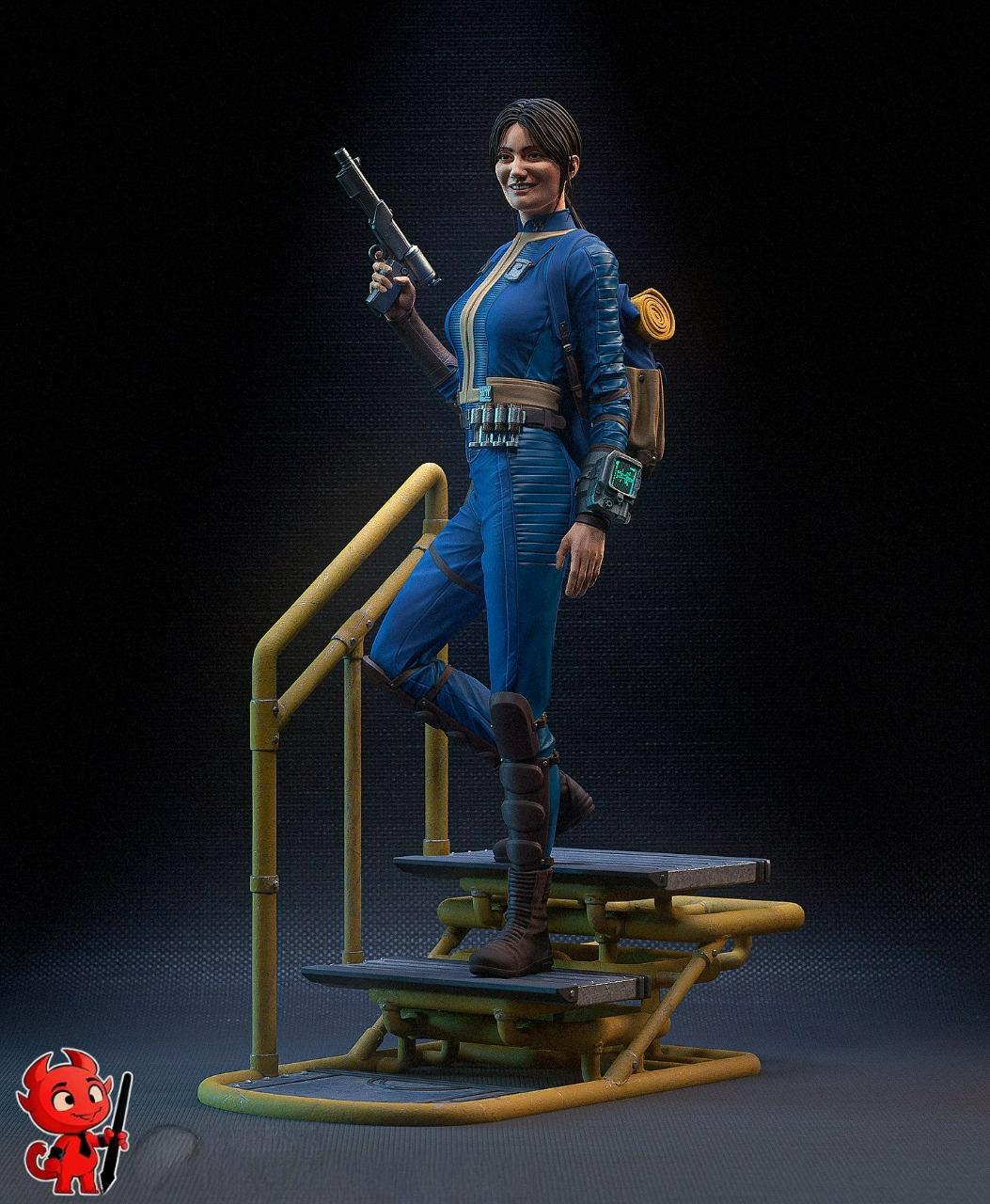 2452 Lucy MacLean - Fallout - STL 3D Print Files