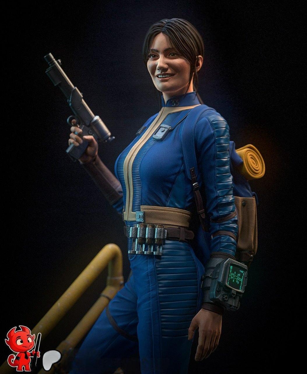 2452 Lucy MacLean - Fallout - STL 3D Print Files