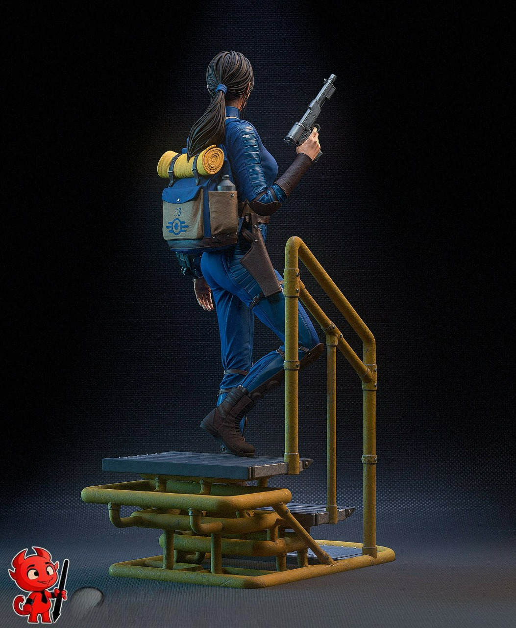 2452 Lucy MacLean - Fallout - STL 3D Print Files