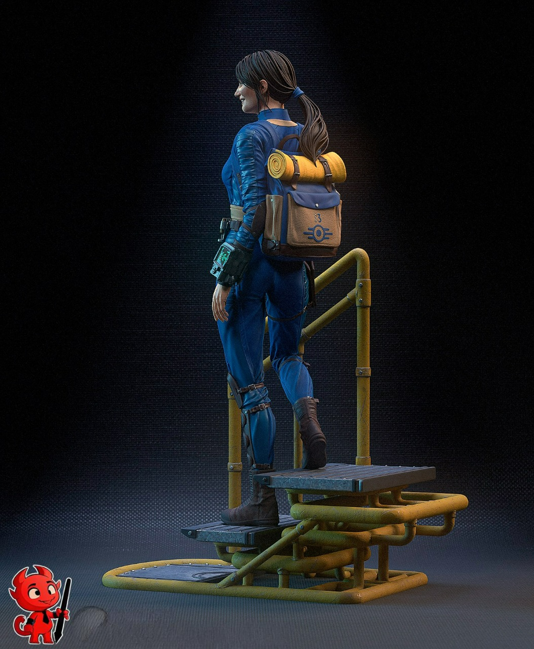 2452 Lucy MacLean - Fallout - STL 3D Print Files