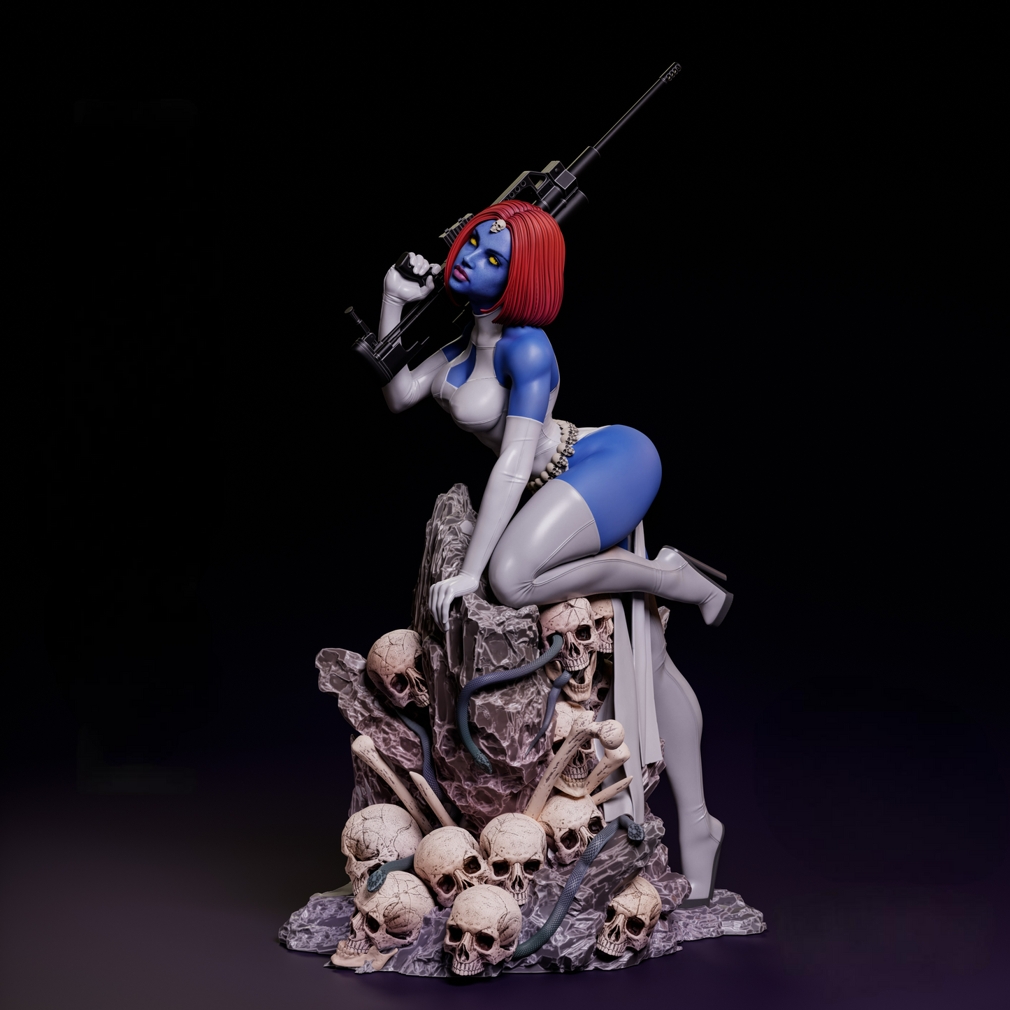 2455 Mystique - X-Men - STL 3D Print Files