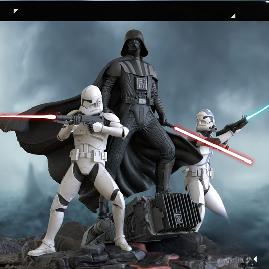 2459 Darth Vader Diorama - Star Wars - STL 3D Print Files