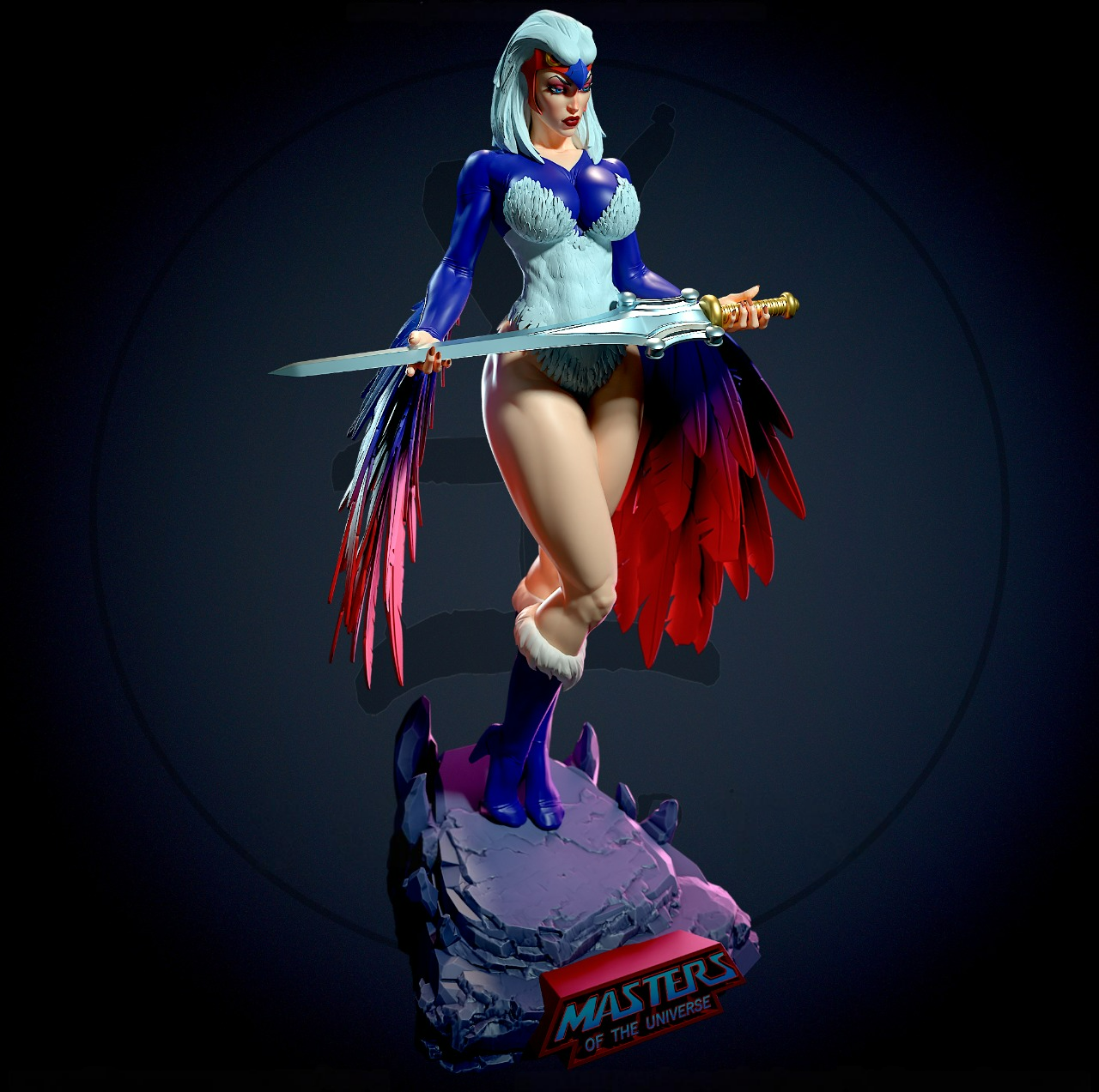 2464 Sorceress of Castle Grayskull NSFW  - Masters of the Universe - STL 3D Print Files