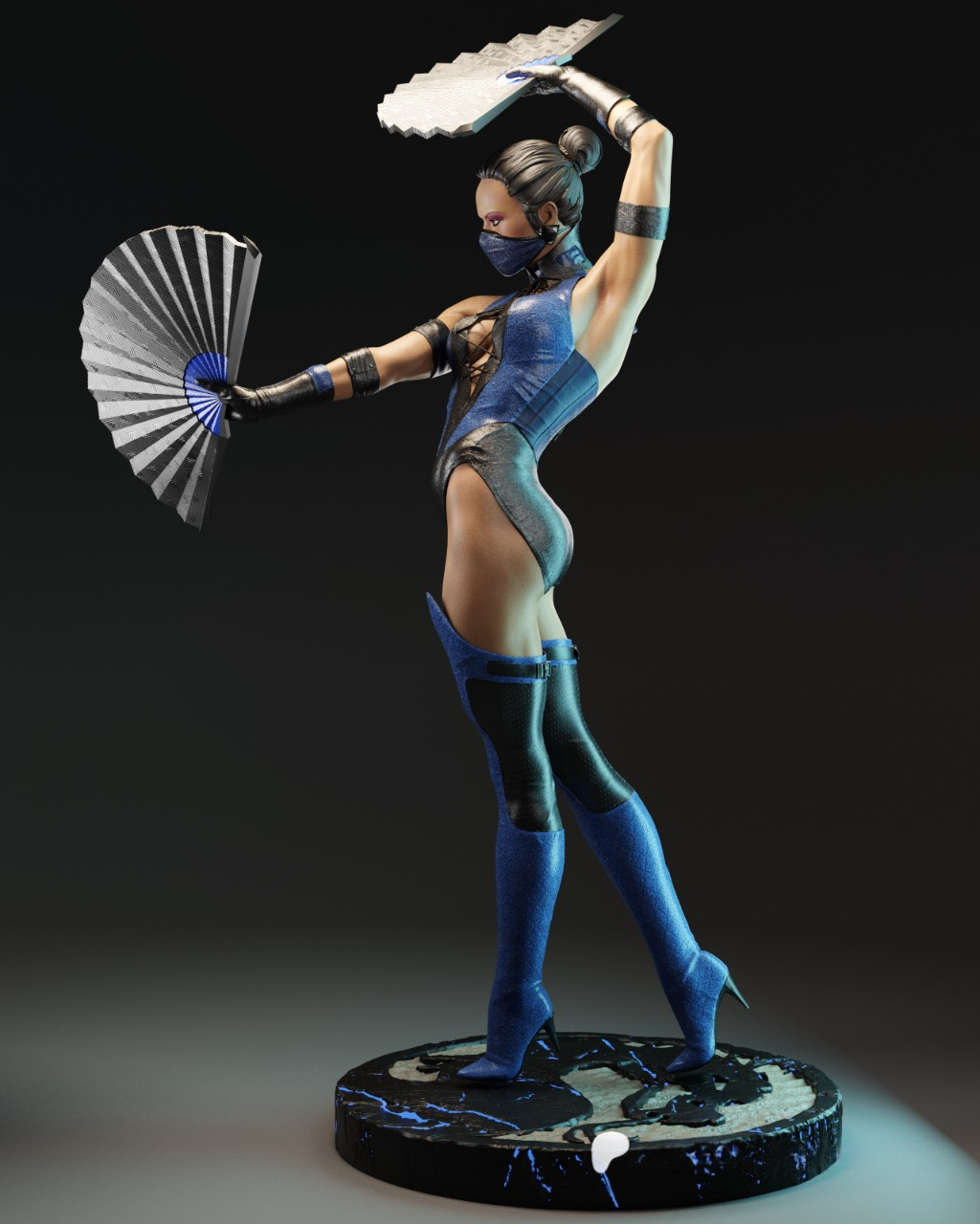 2466 Kitana - Mortal Kombat - STL 3D Print Files