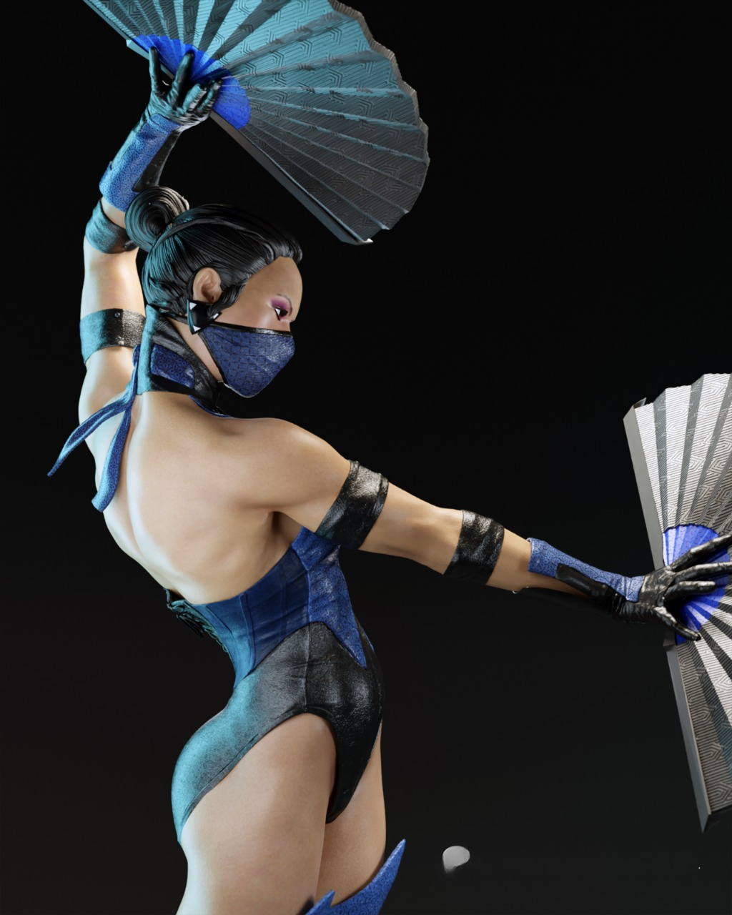 2466 Kitana - Mortal Kombat - STL 3D Print Files