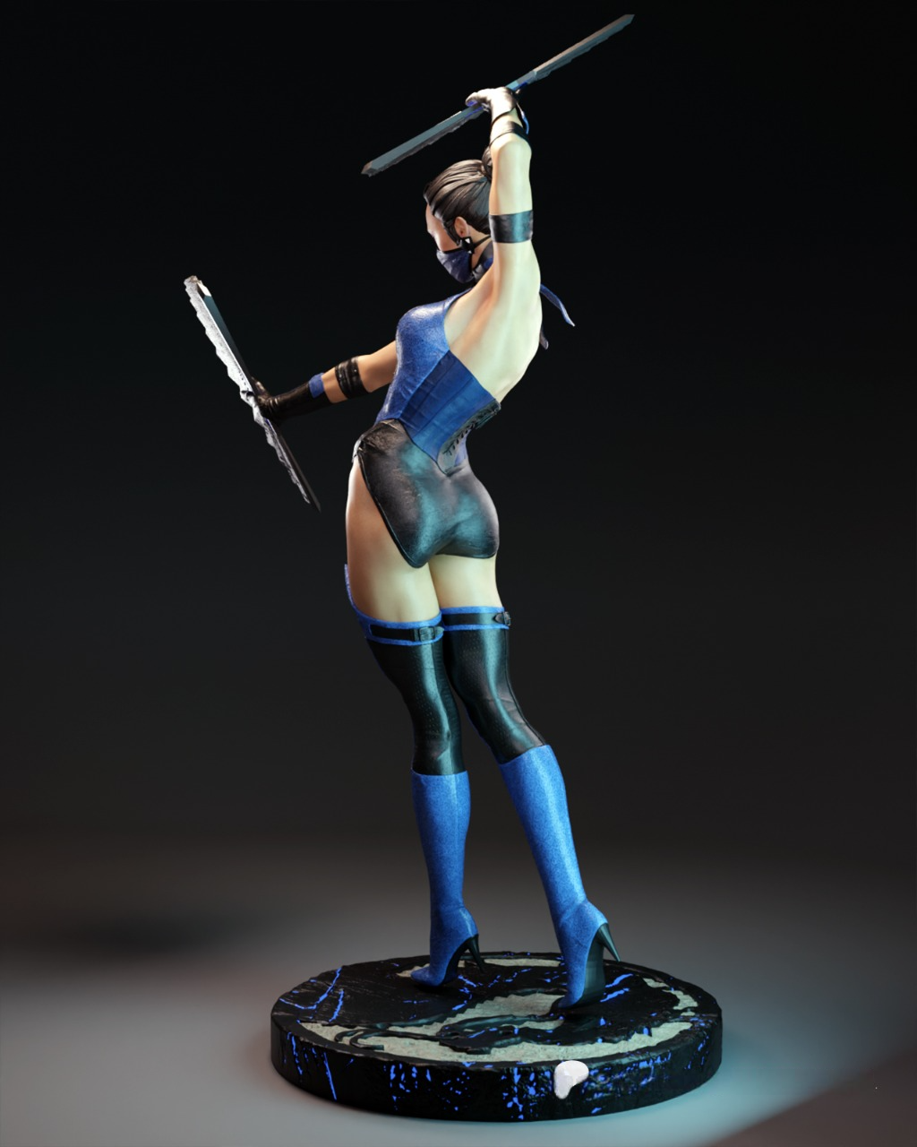 2466 Kitana - Mortal Kombat - STL 3D Print Files