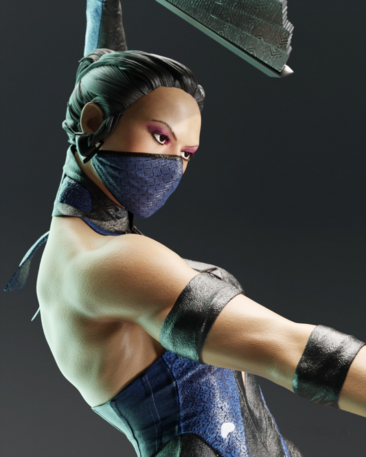 2466 Kitana - Mortal Kombat - STL 3D Print Files