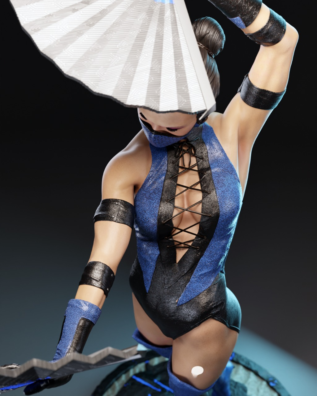 2466 Kitana - Mortal Kombat - STL 3D Print Files