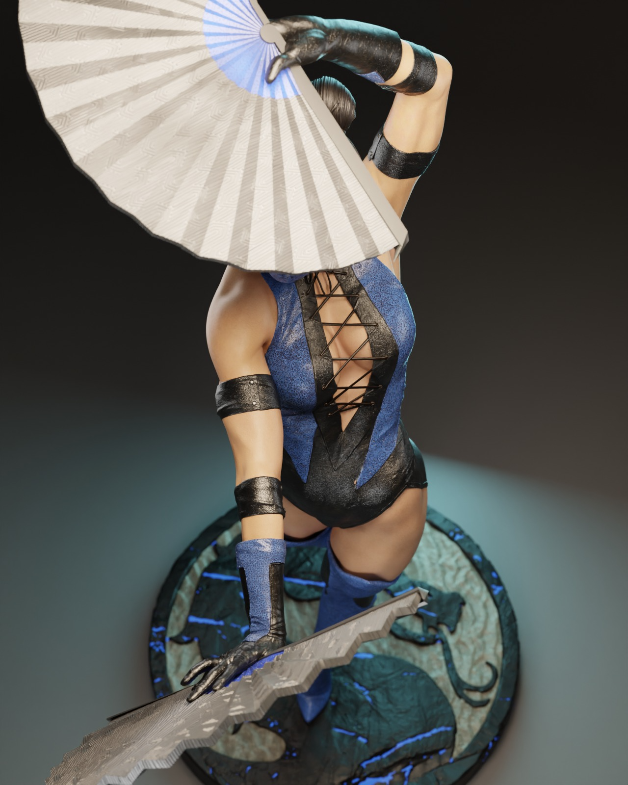 2466 Kitana - Mortal Kombat - STL 3D Print Files