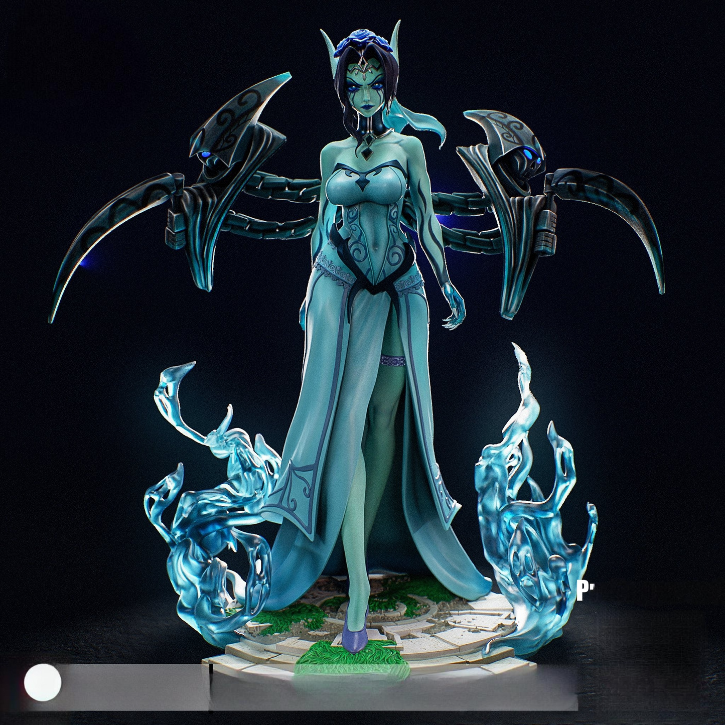 2470 Morgana NSFW - League of Legends - STL 3D Print Files