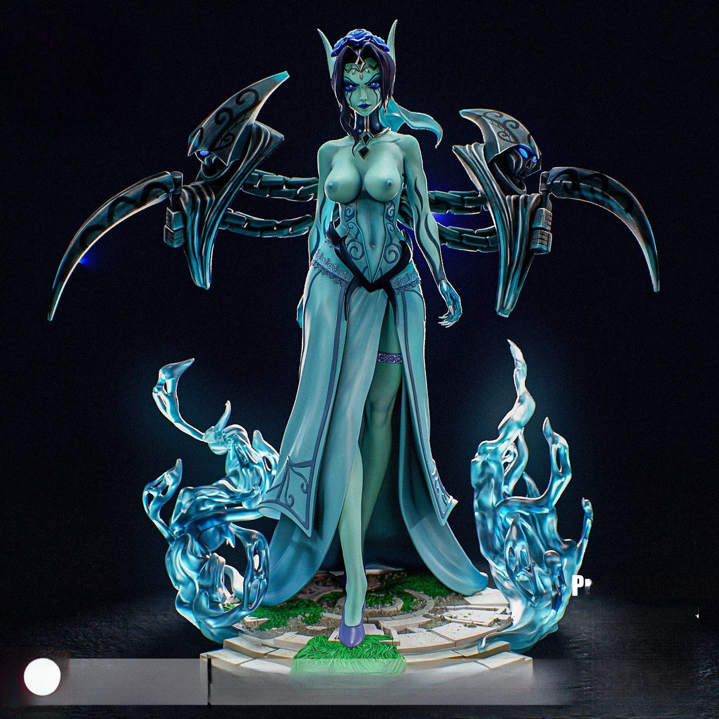 2470 Morgana NSFW - League of Legends - STL 3D Print Files