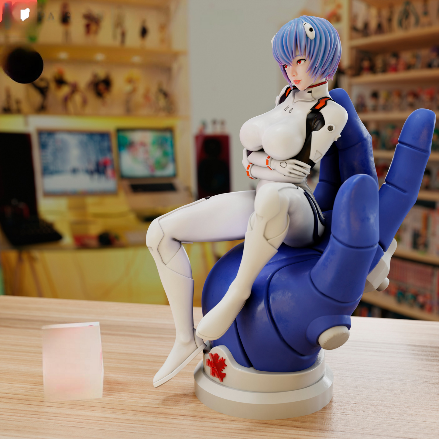 2471 Rei Ayanami NSFW - Evangelion - STL 3D Print Files