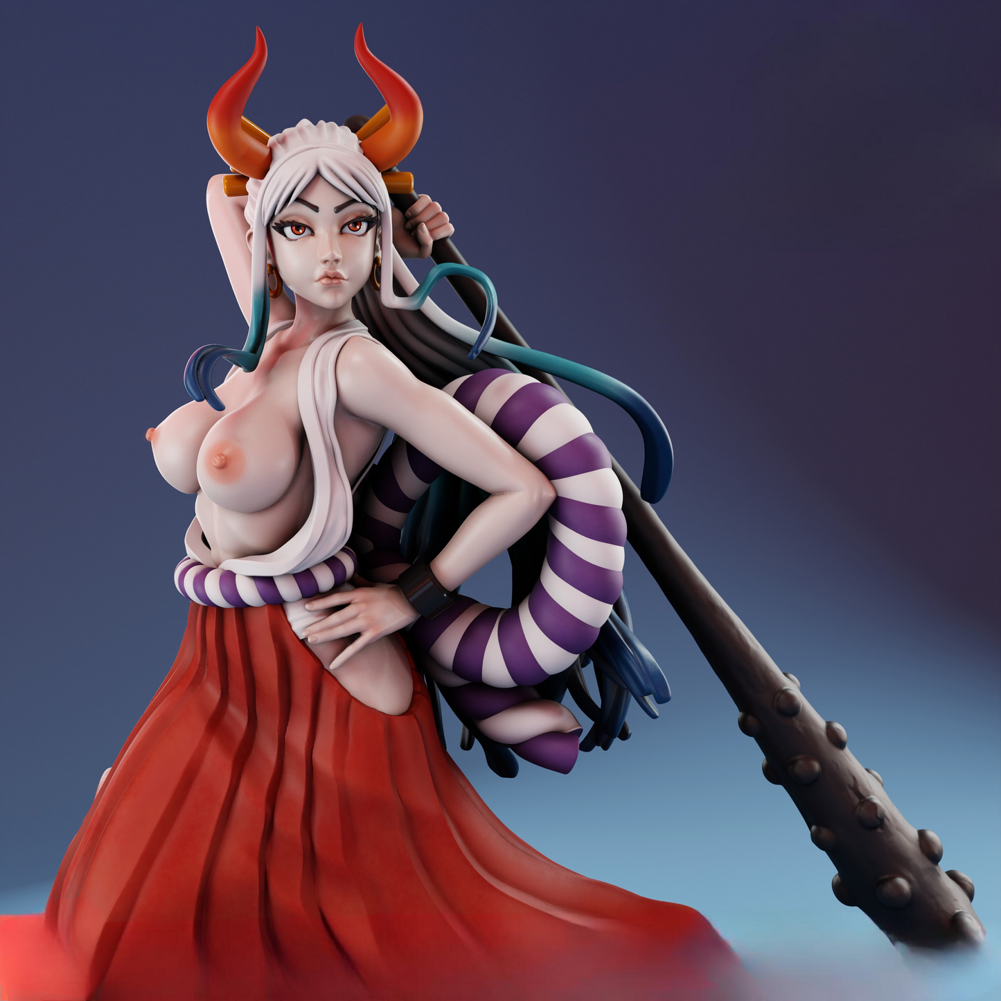 2472 Yamato NSFW - One Piece - STL 3D Print Files