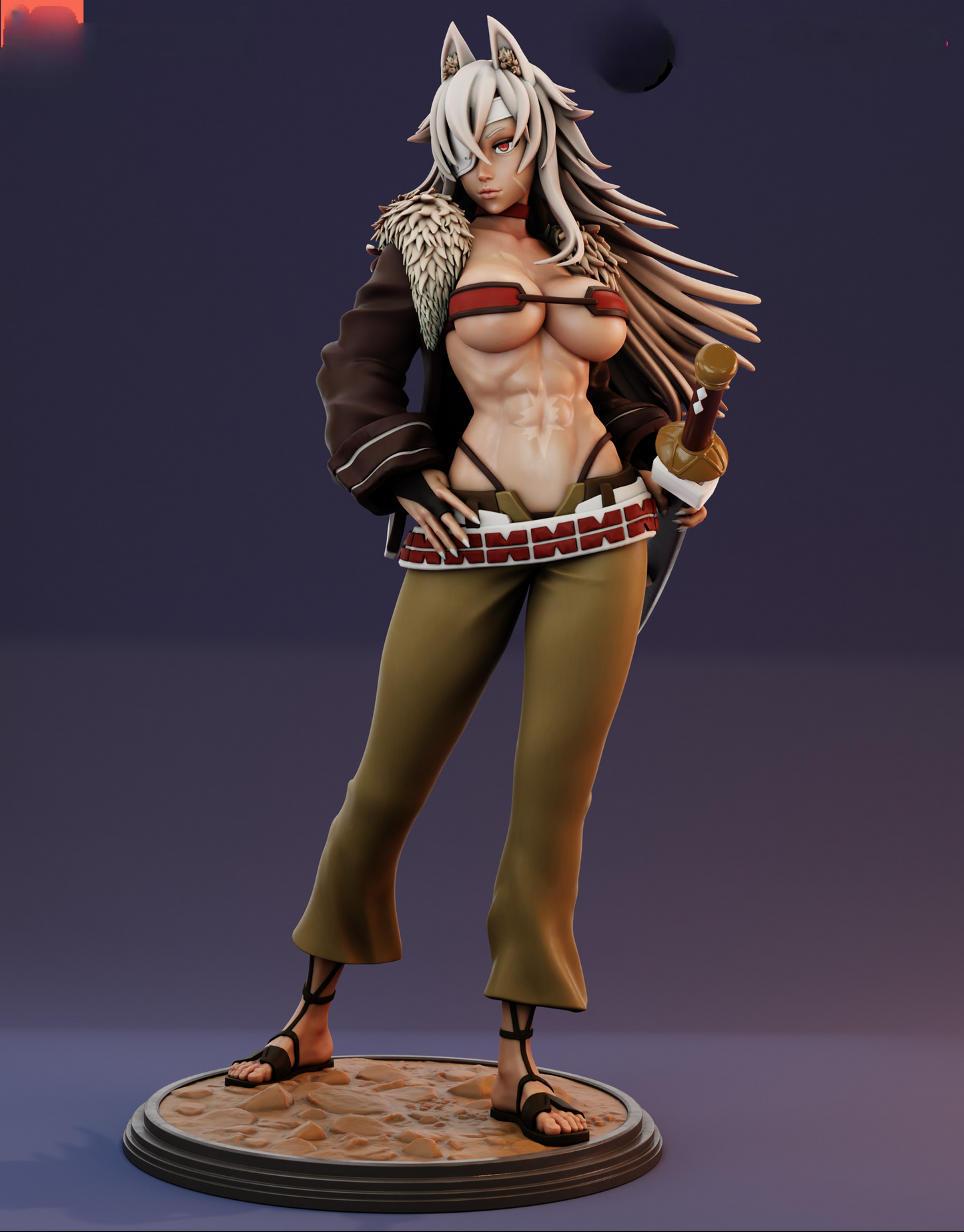 2473 Ghislaine Dedoldia NSFW - Mushoku Tensei - STL 3D Print Files