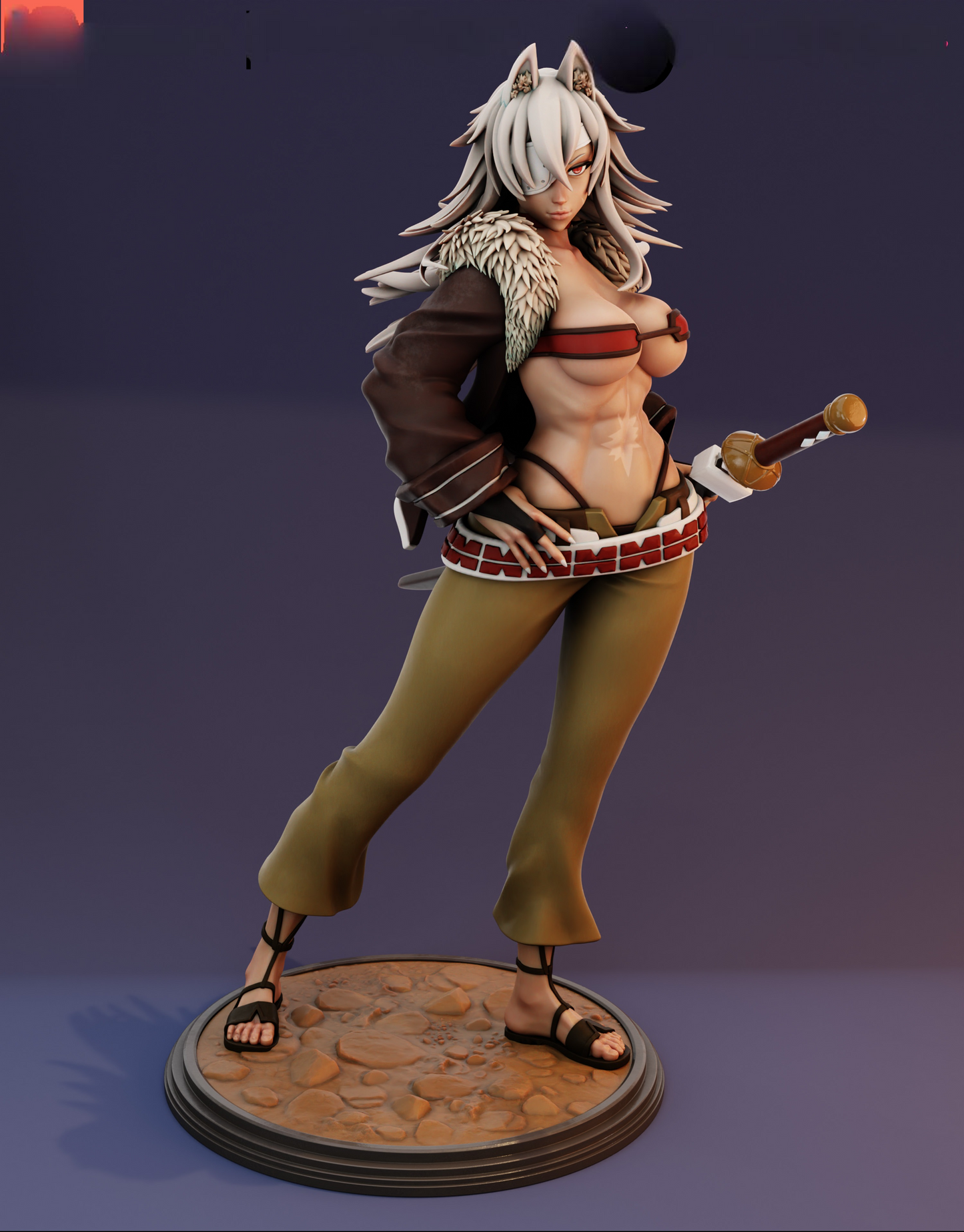 2473 Ghislaine Dedoldia NSFW - Mushoku Tensei - STL 3D Print Files