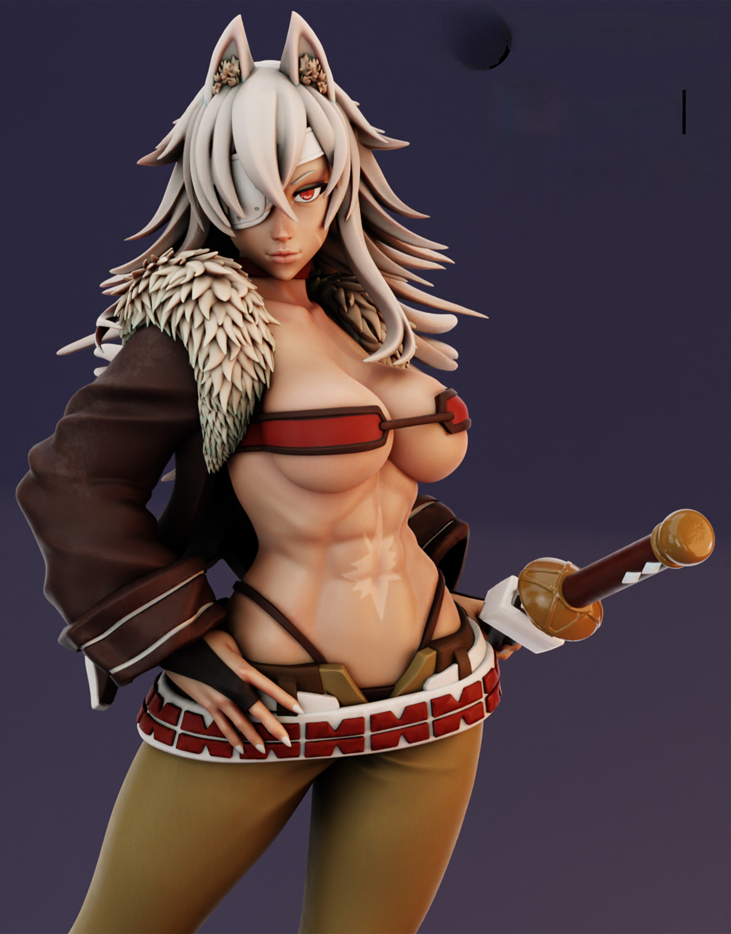 2473 Ghislaine Dedoldia NSFW - Mushoku Tensei - STL 3D Print Files