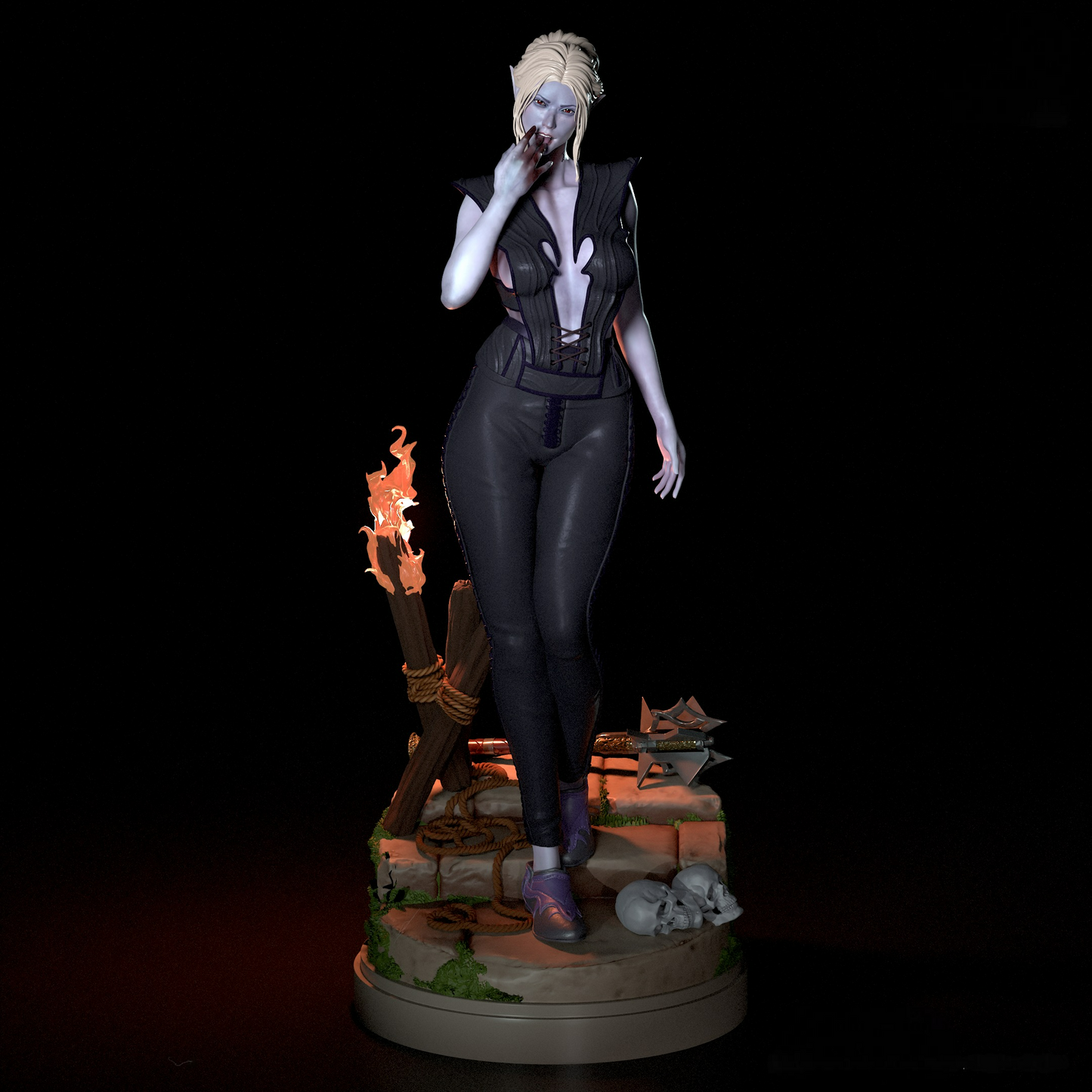 2478 Minthara NSFW - Baldurs Gate 3 - STL 3D Print Files