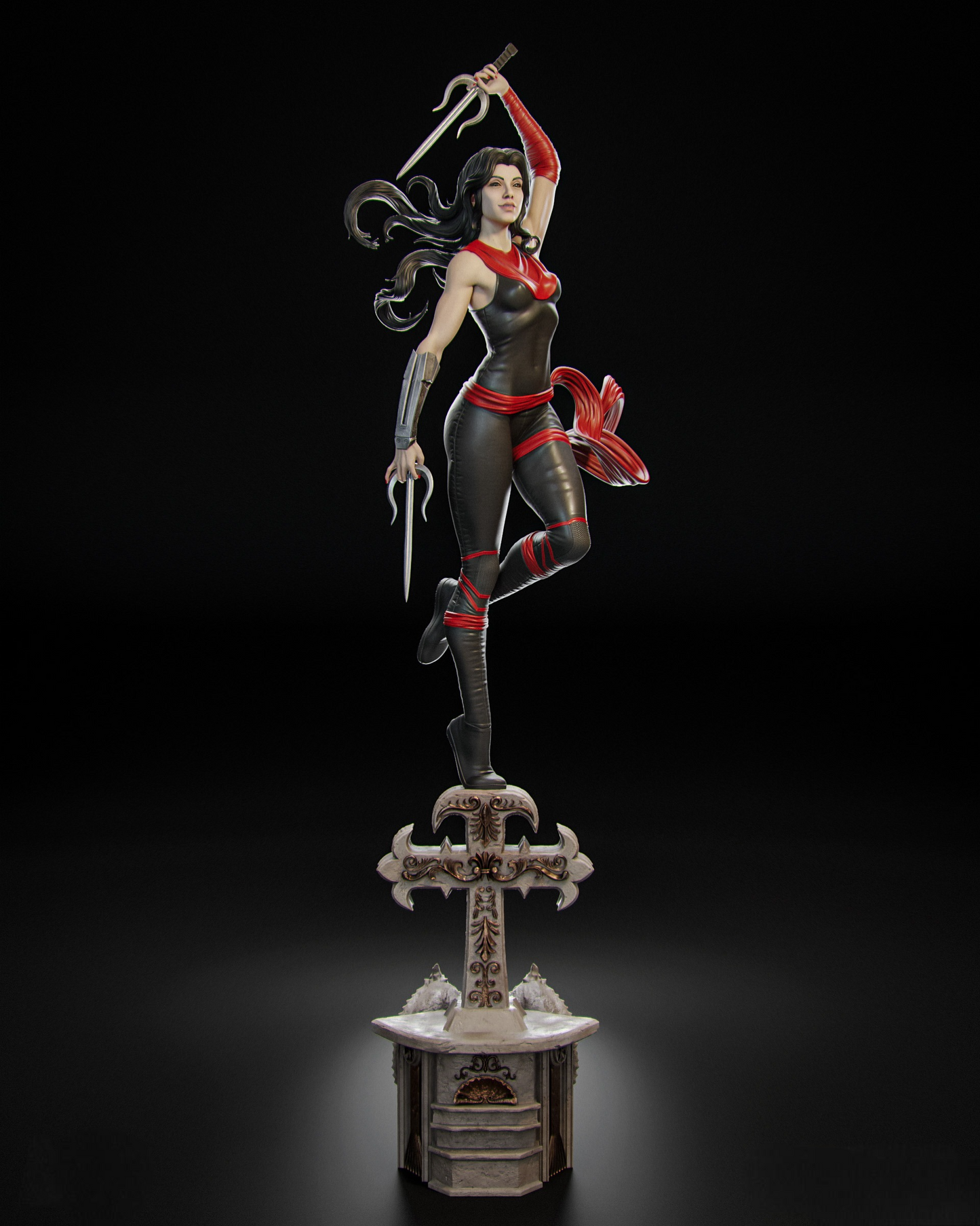 2480 Elektra - Marvel Comics - STL 3D Print Files