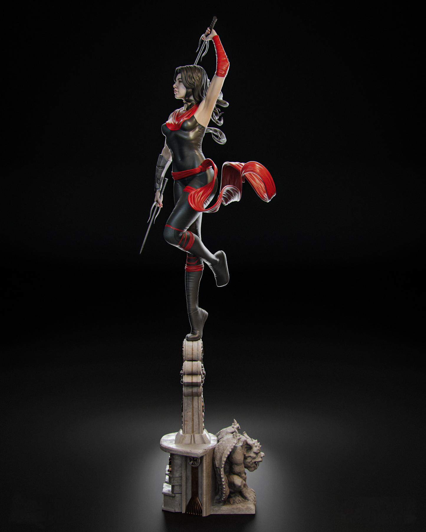 2480 Elektra - Marvel Comics - STL 3D Print Files