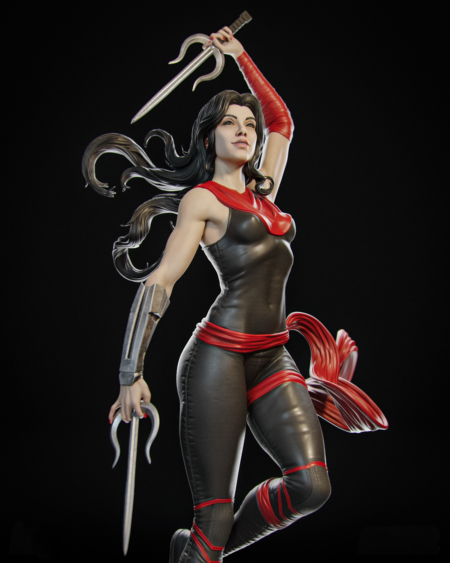 2480 Elektra - Marvel Comics - STL 3D Print Files