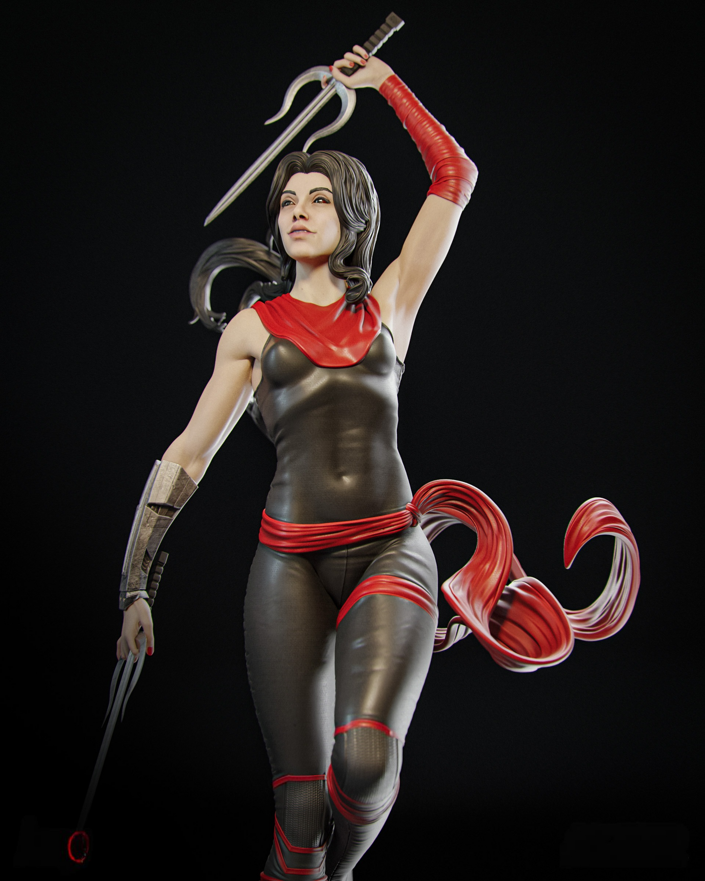 2480 Elektra - Marvel Comics - STL 3D Print Files