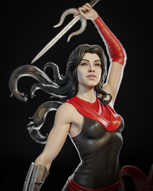 2480 Elektra - Marvel Comics - STL 3D Print Files