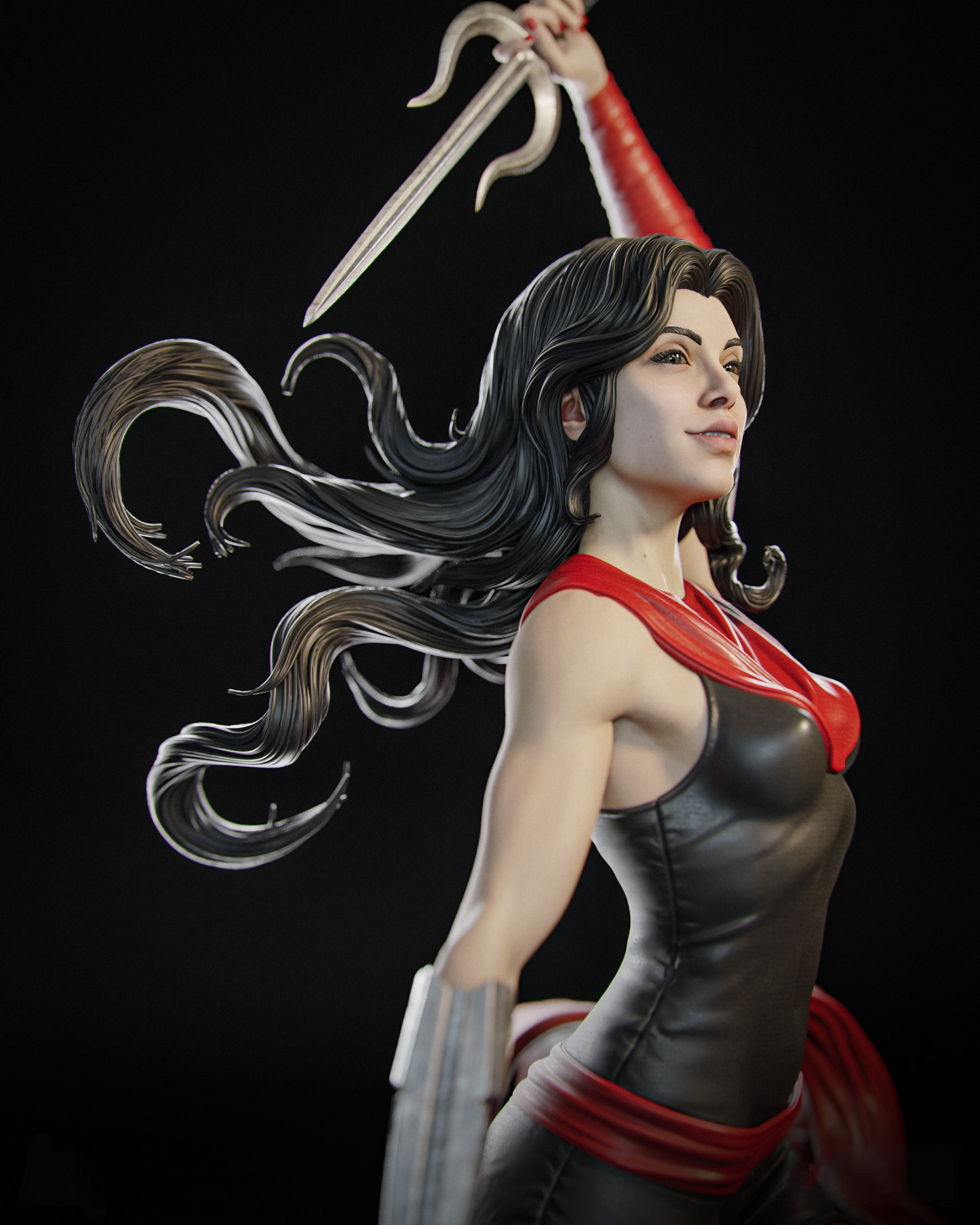 2480 Elektra - Marvel Comics - STL 3D Print Files