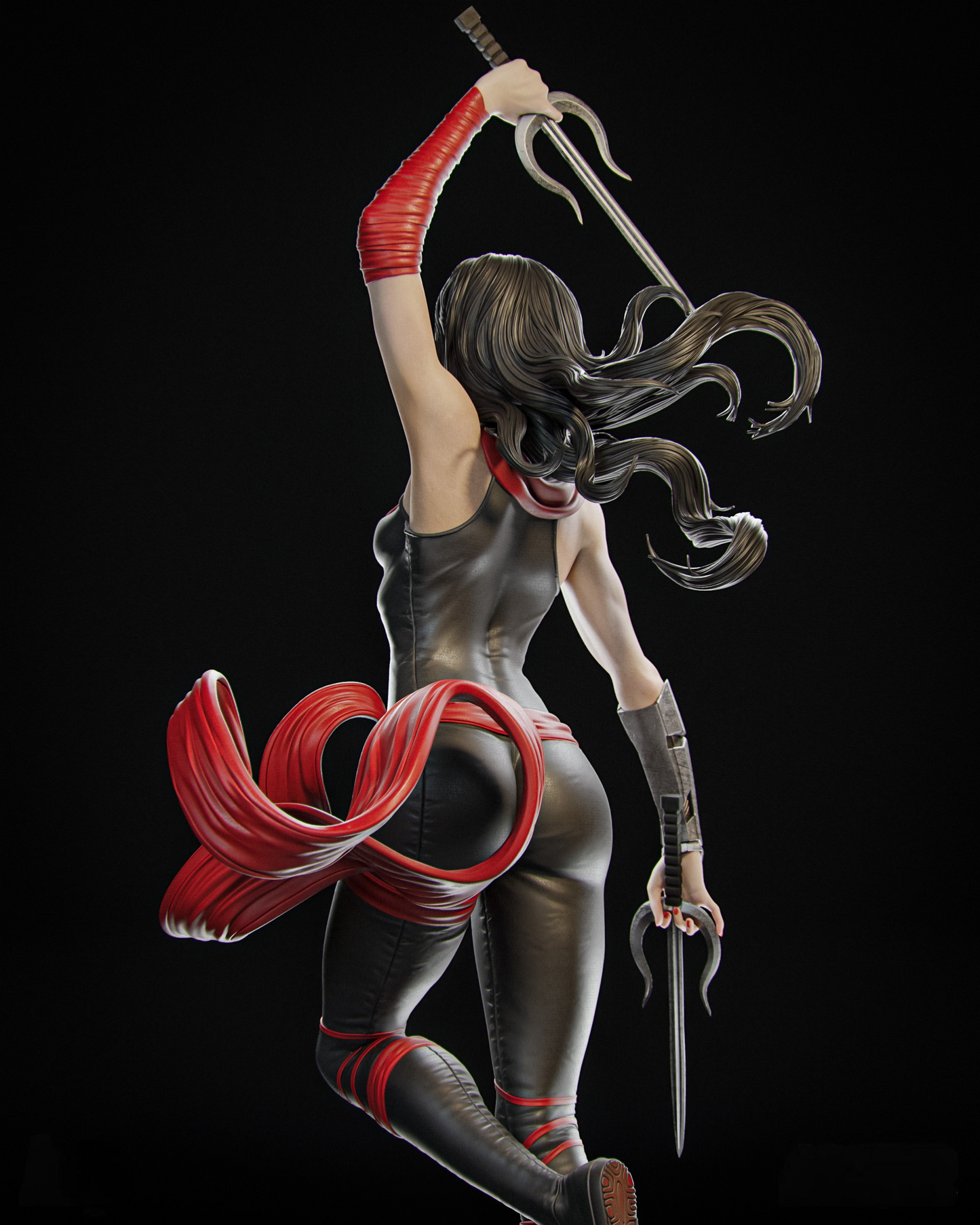 2480 Elektra - Marvel Comics - STL 3D Print Files