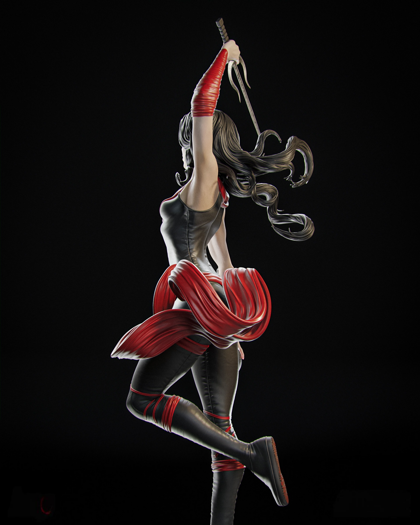 2480 Elektra - Marvel Comics - STL 3D Print Files