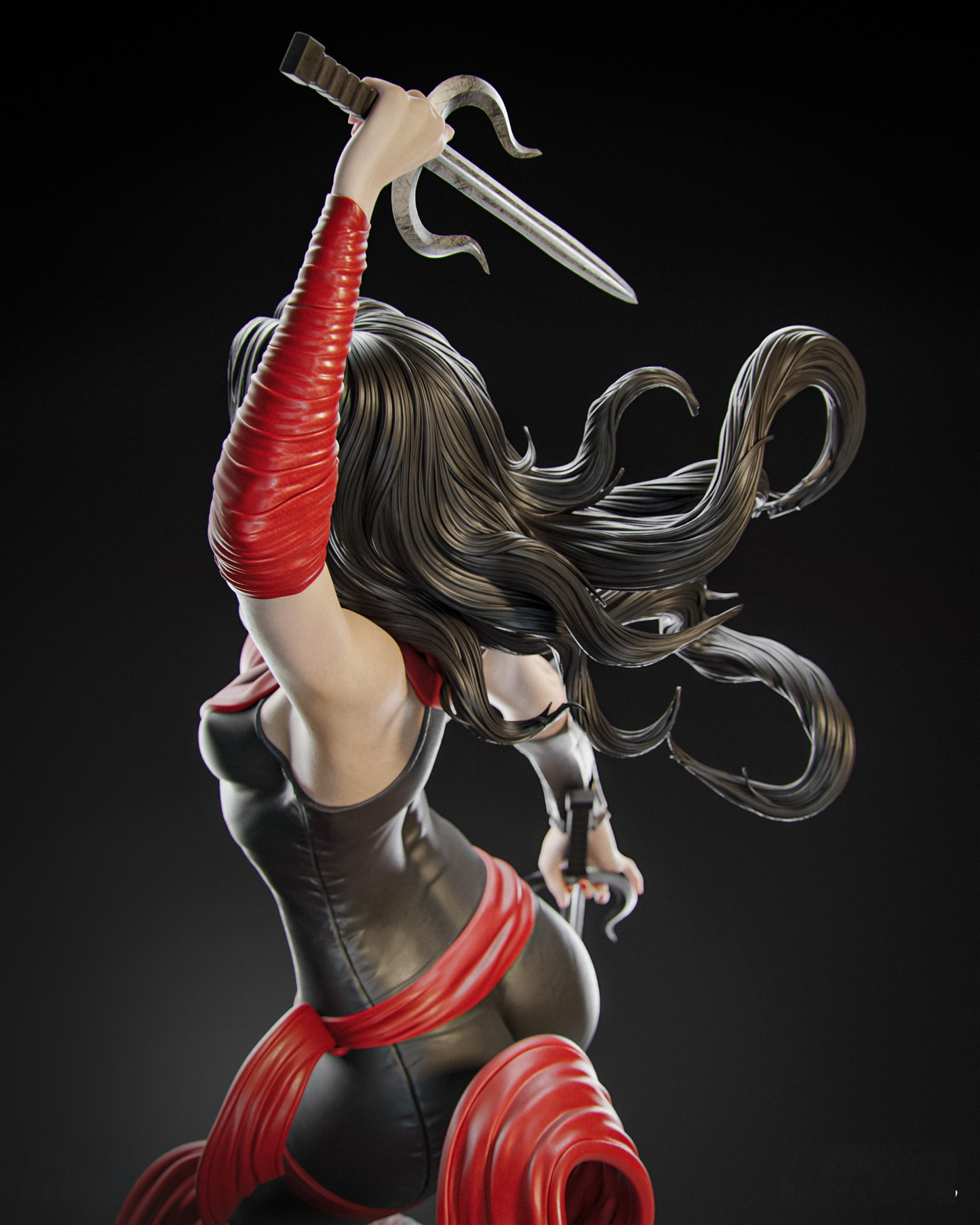 2480 Elektra - Marvel Comics - STL 3D Print Files