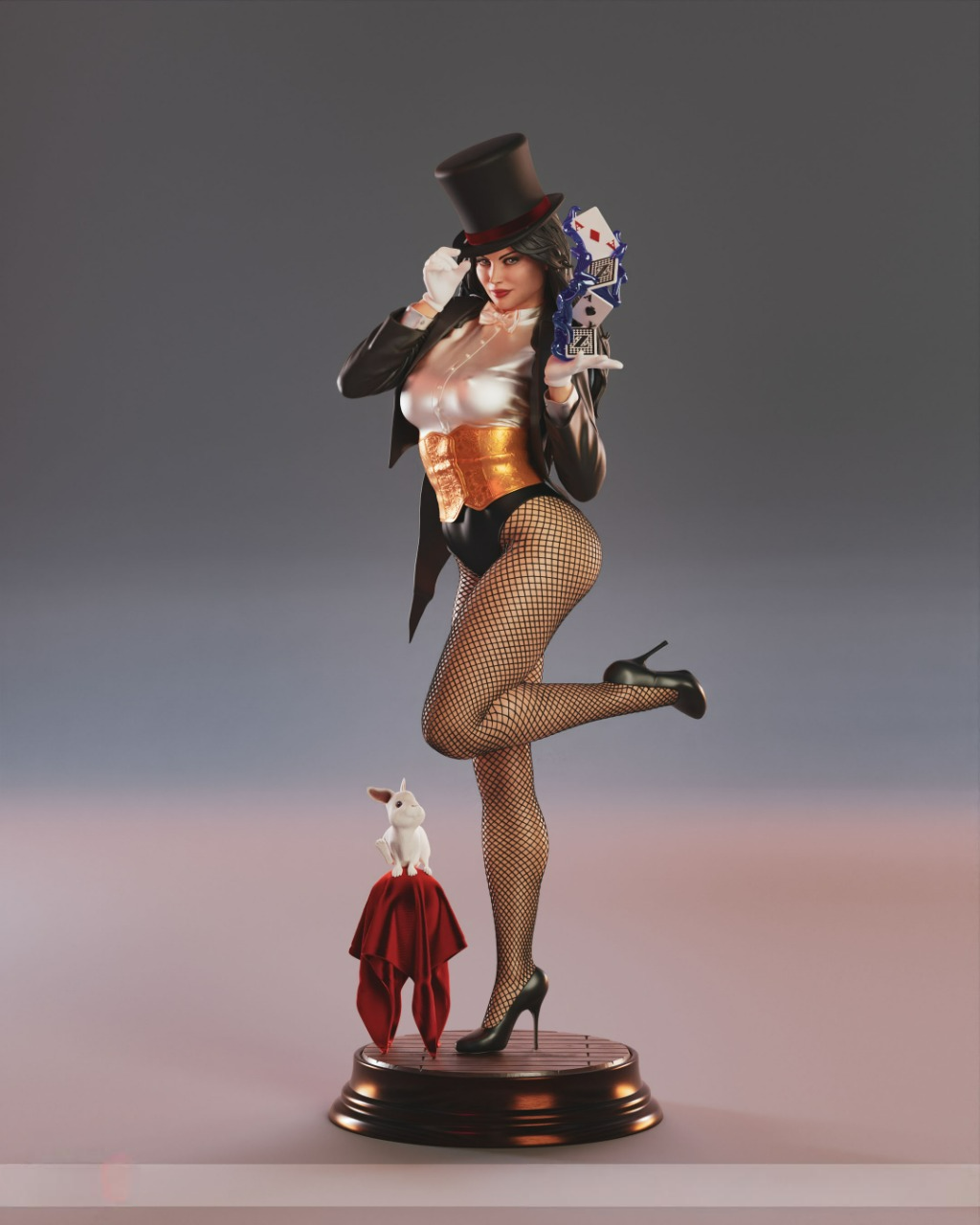 2482 Zatanna - DC Comics - STL 3D Print Files