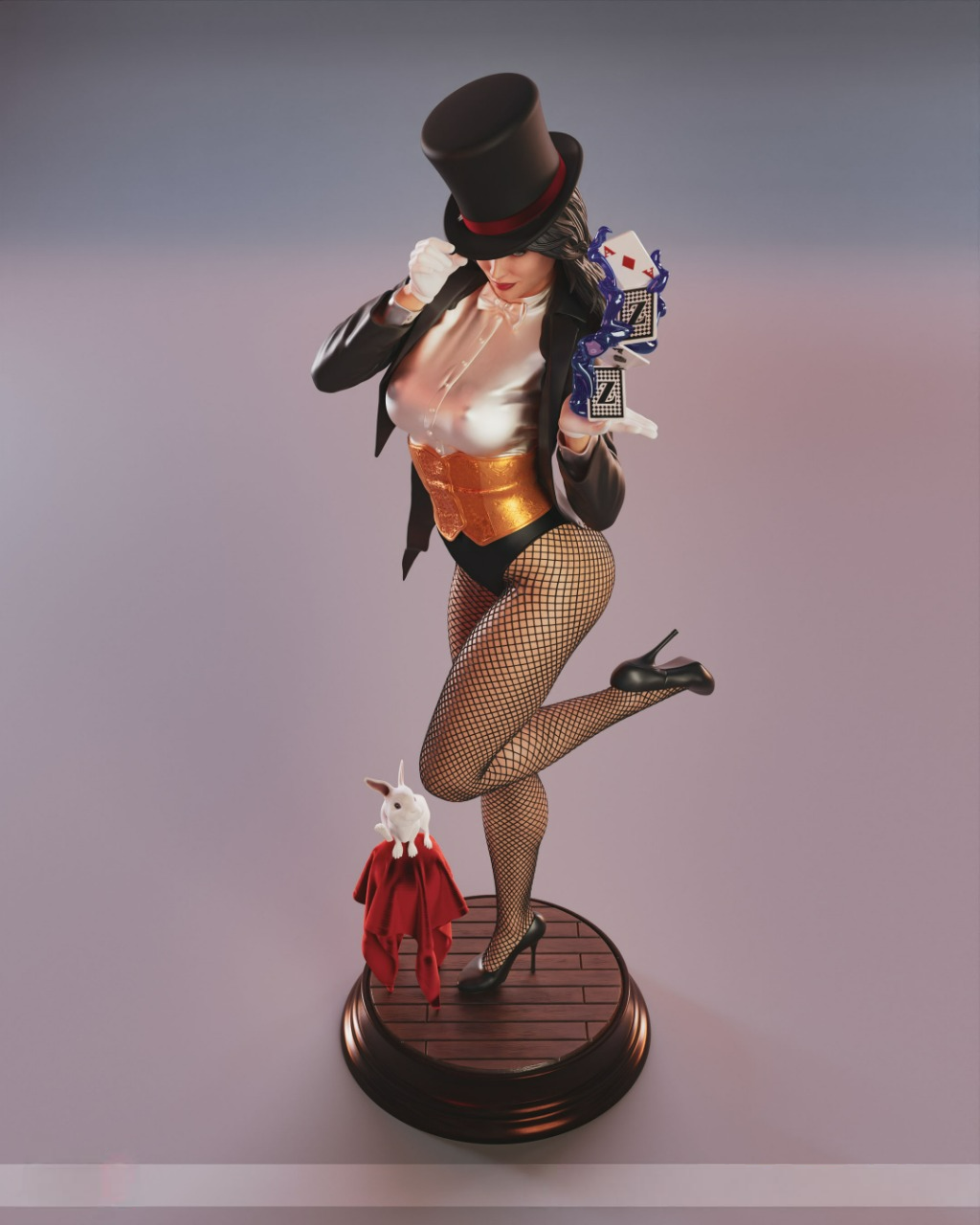 2482 Zatanna - DC Comics - STL 3D Print Files