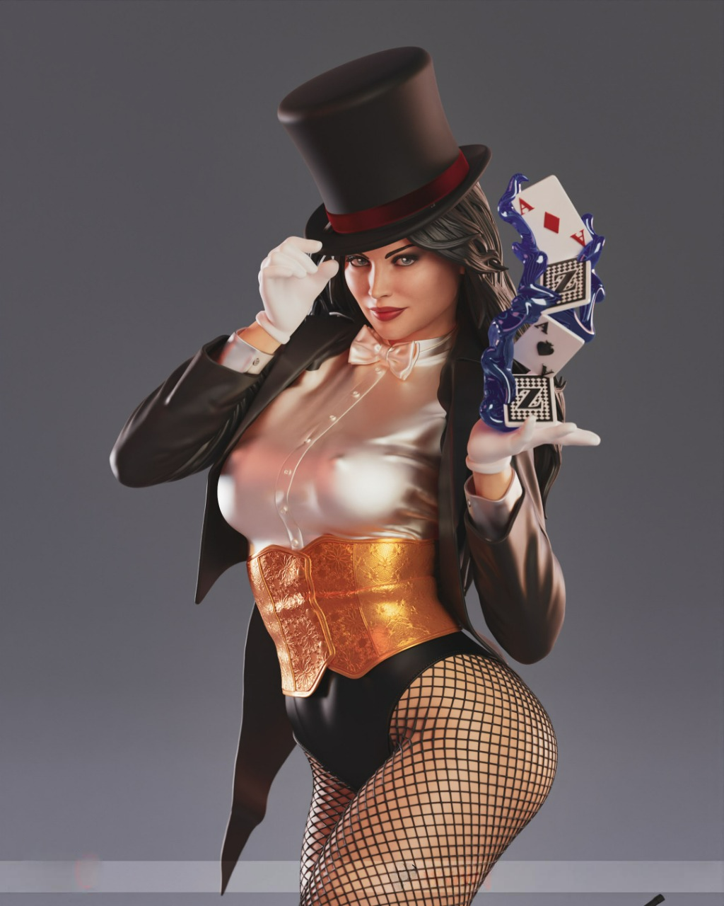 2482 Zatanna - DC Comics - STL 3D Print Files