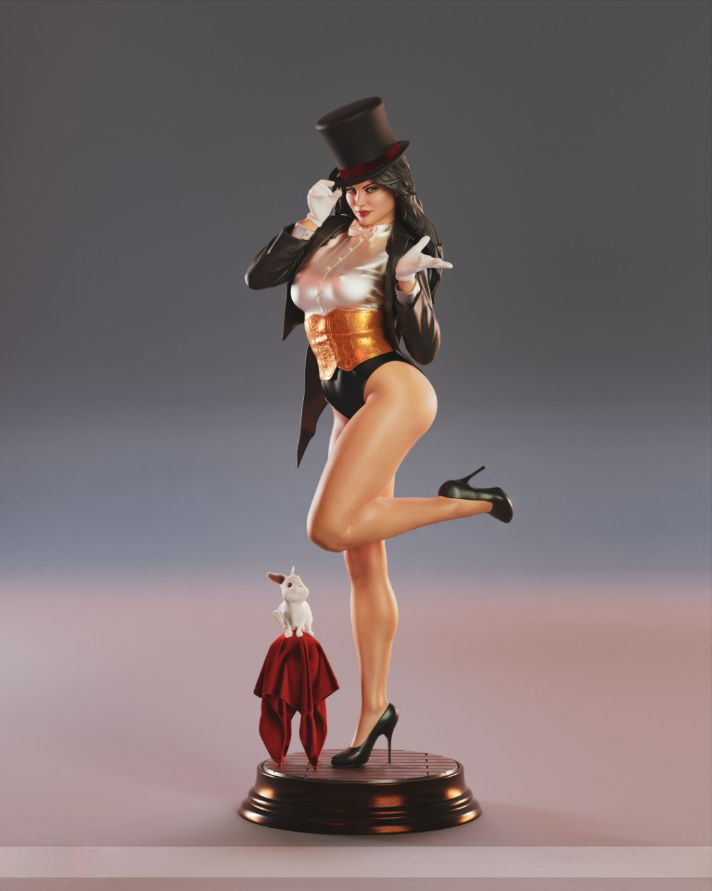 2482 Zatanna - DC Comics - STL 3D Print Files