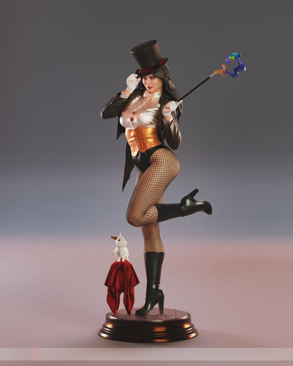 2482 Zatanna - DC Comics - STL 3D Print Files