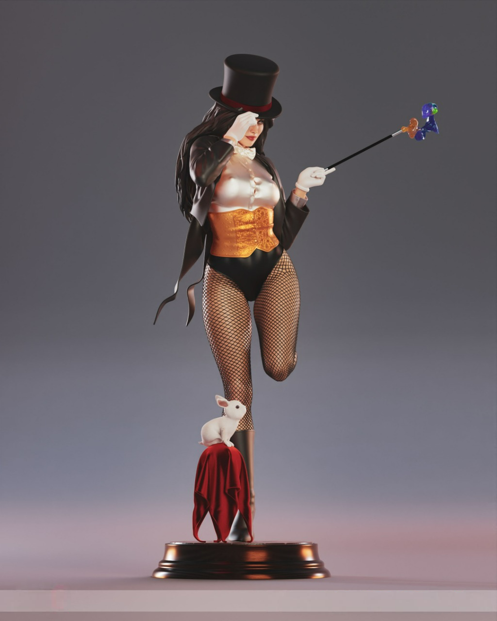 2482 Zatanna - DC Comics - STL 3D Print Files