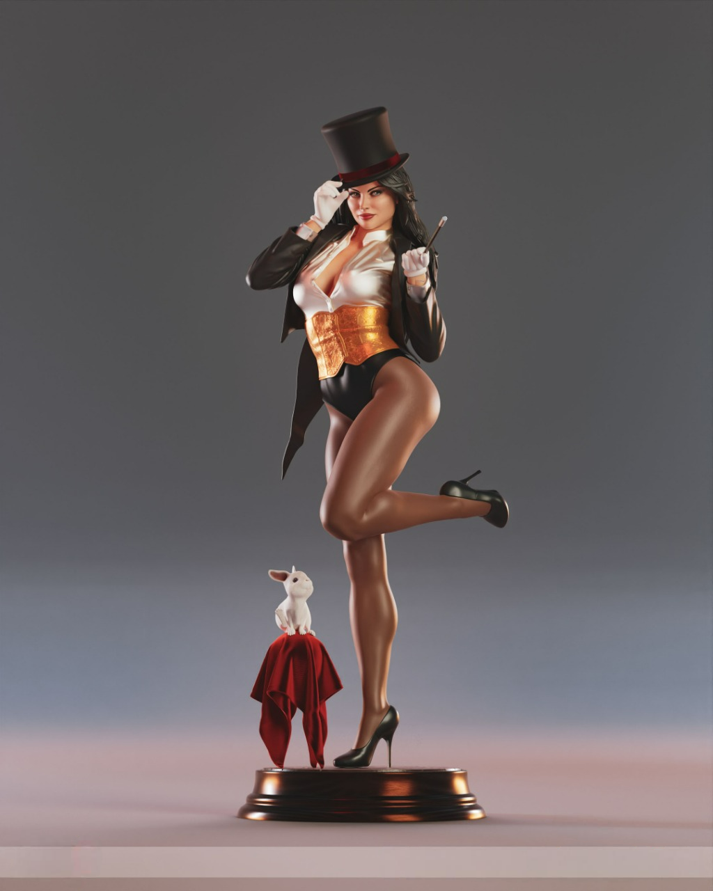 2482 Zatanna - DC Comics - STL 3D Print Files