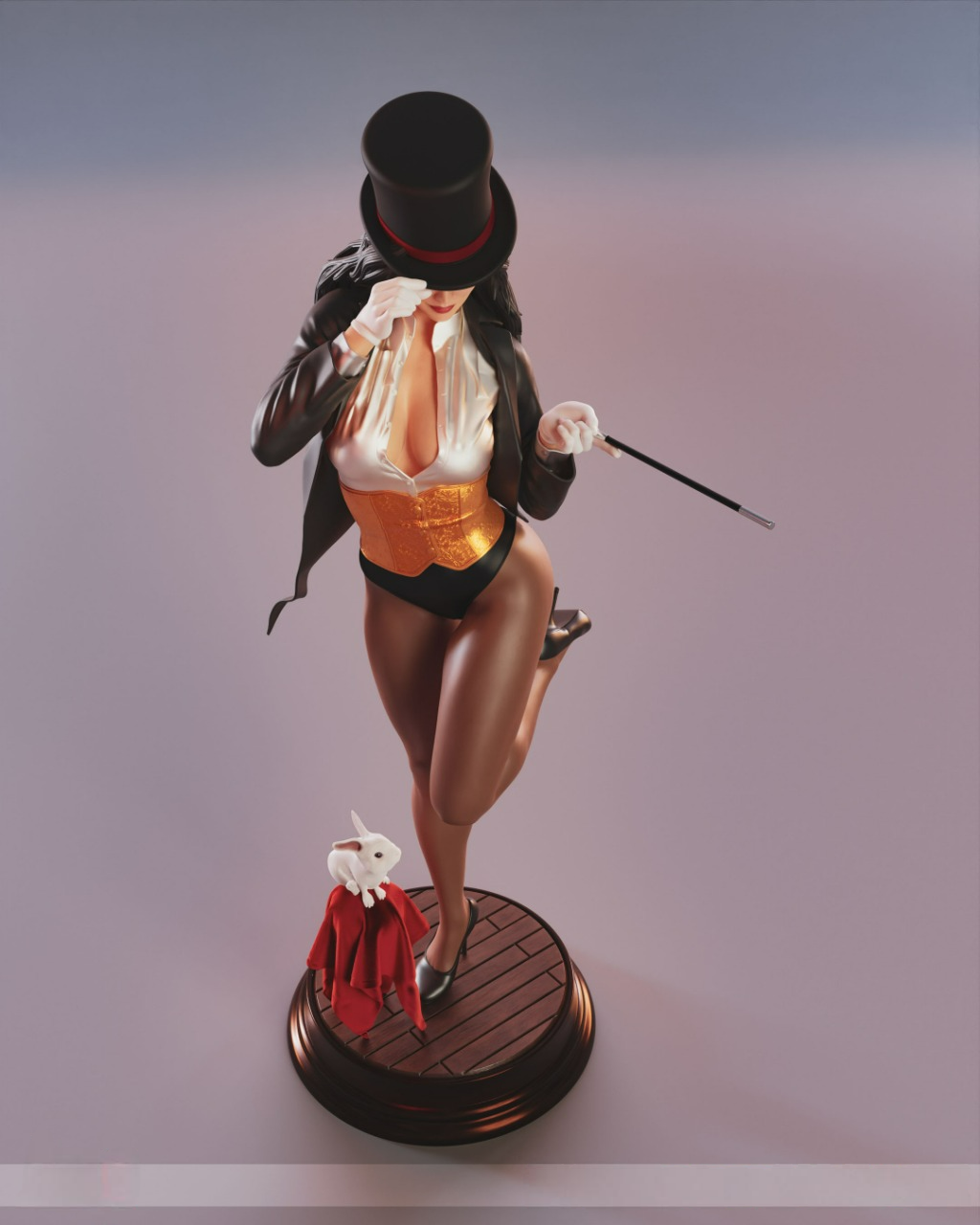 2482 Zatanna - DC Comics - STL 3D Print Files