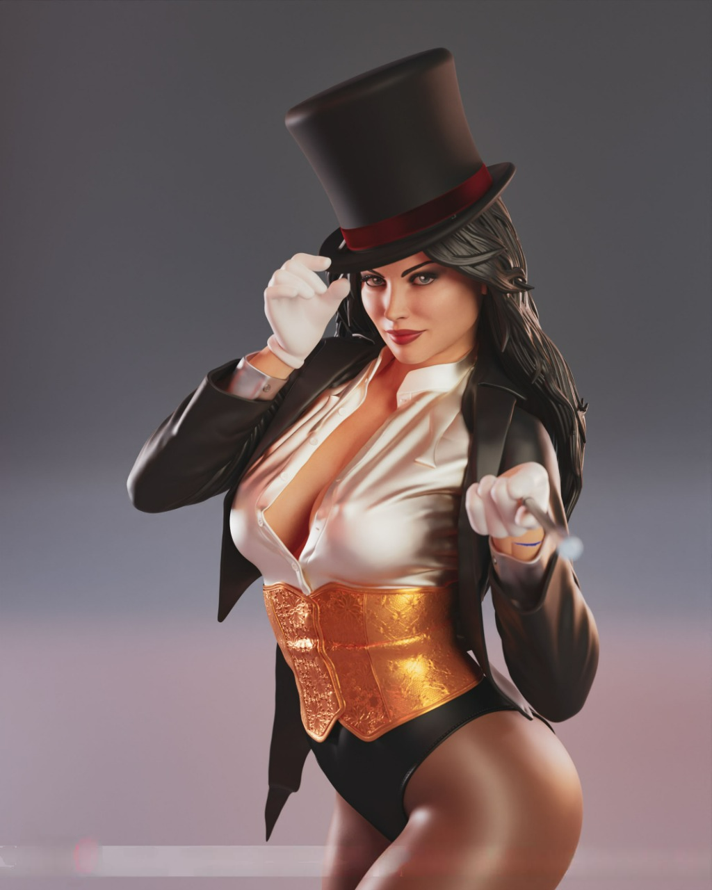 2482 Zatanna - DC Comics - STL 3D Print Files