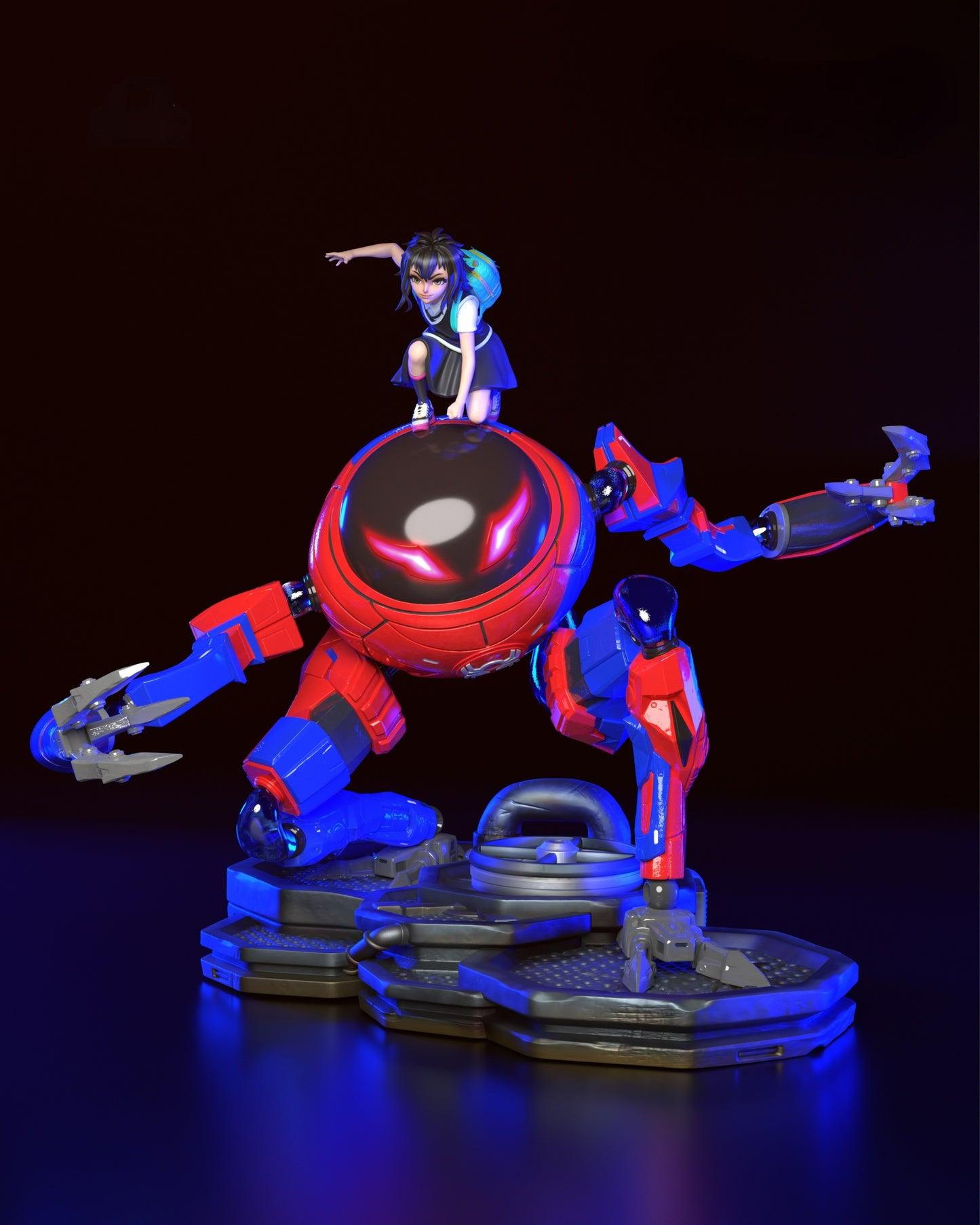 2494 Peni Parker - Into the Spider-Verse - STL 3D Print Files