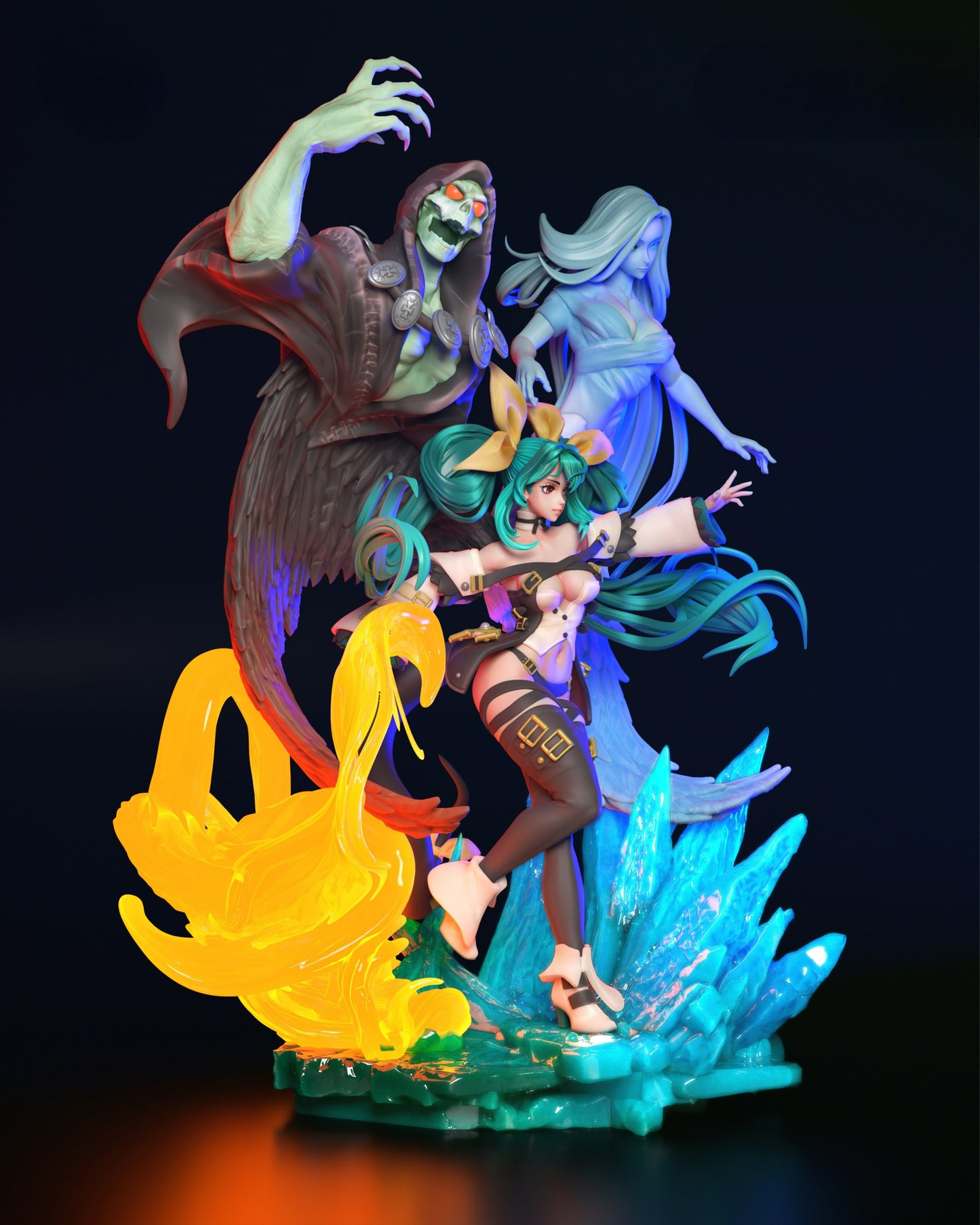 2495 Dizzy - Guilty Gear - STL 3D Print Files