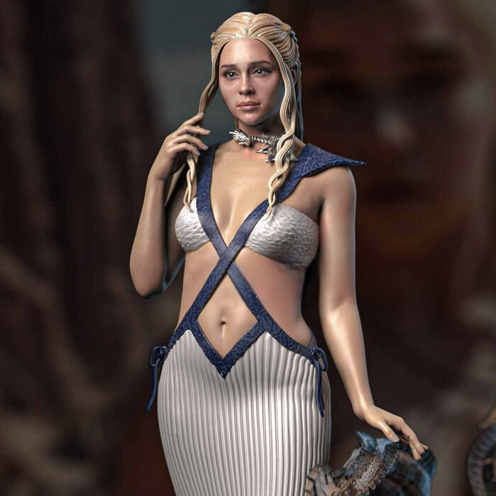 2497 Daenerys Targaryen NSFW - Game of Thrones - STL 3D Print Files – My Stl