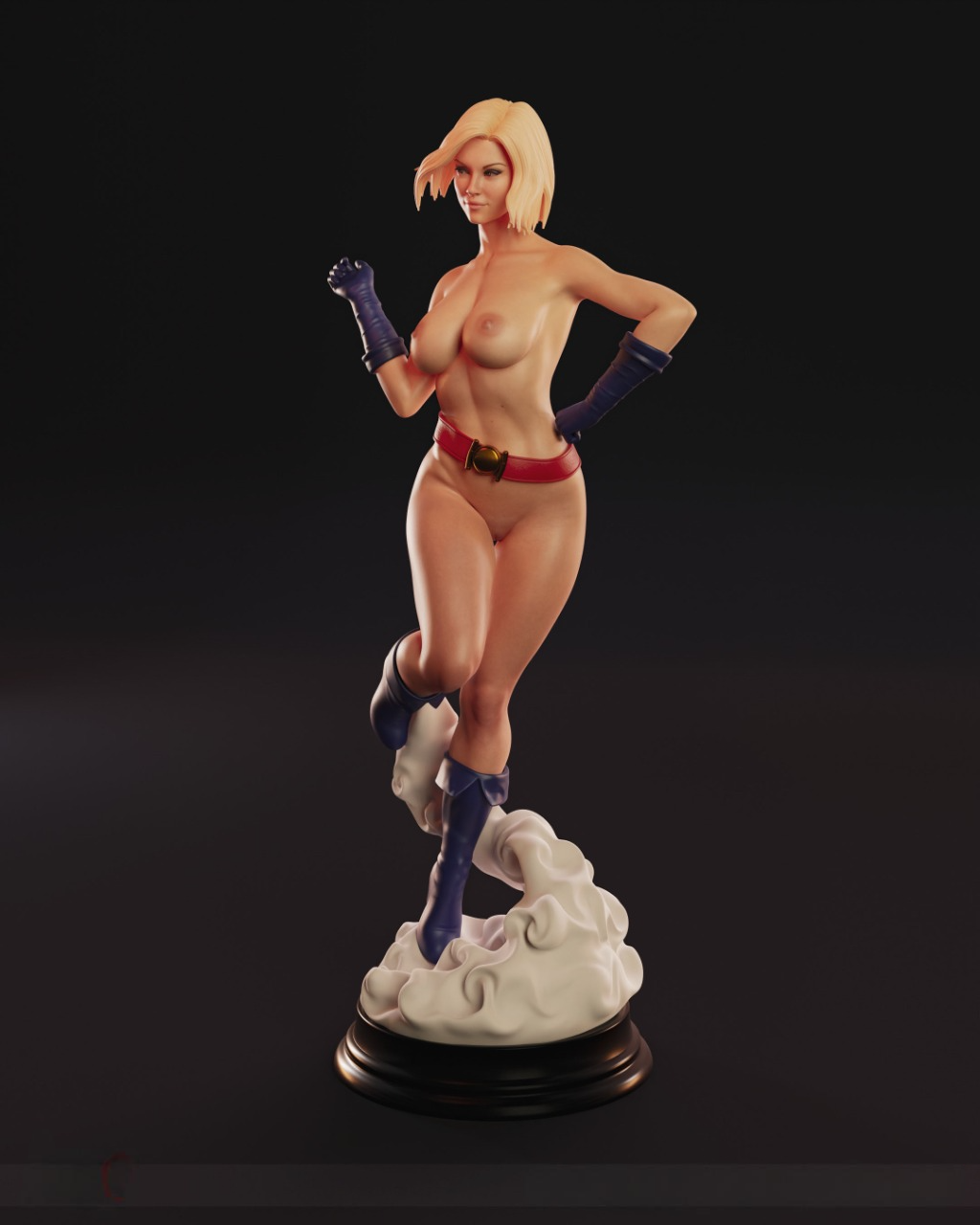 2503 Power Girl NSFW - DC Comics - STL 3D Print Files