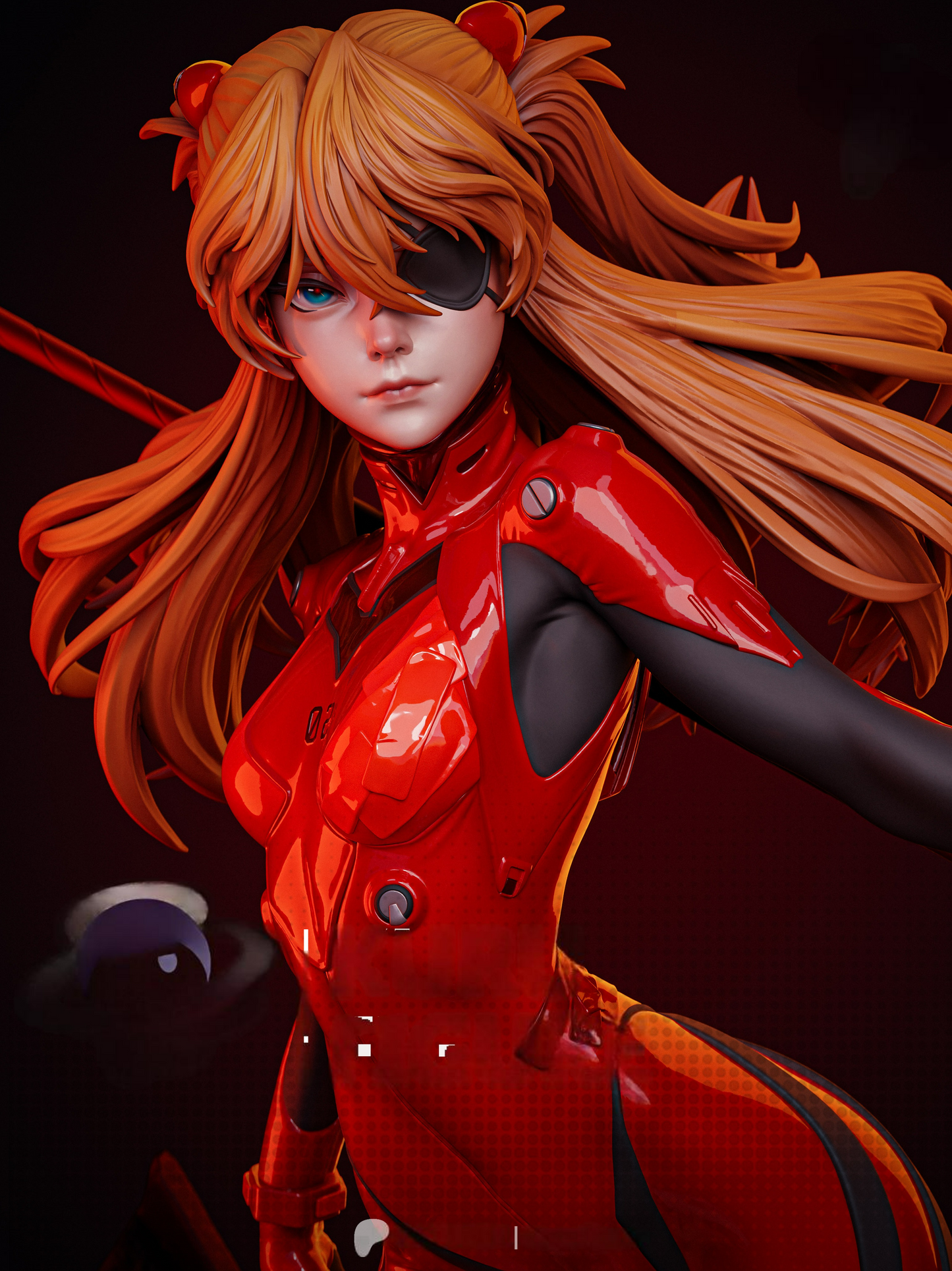 2507 Asuka Langley Soryu - Neon Genesis Evangelion - STL 3D Print Files