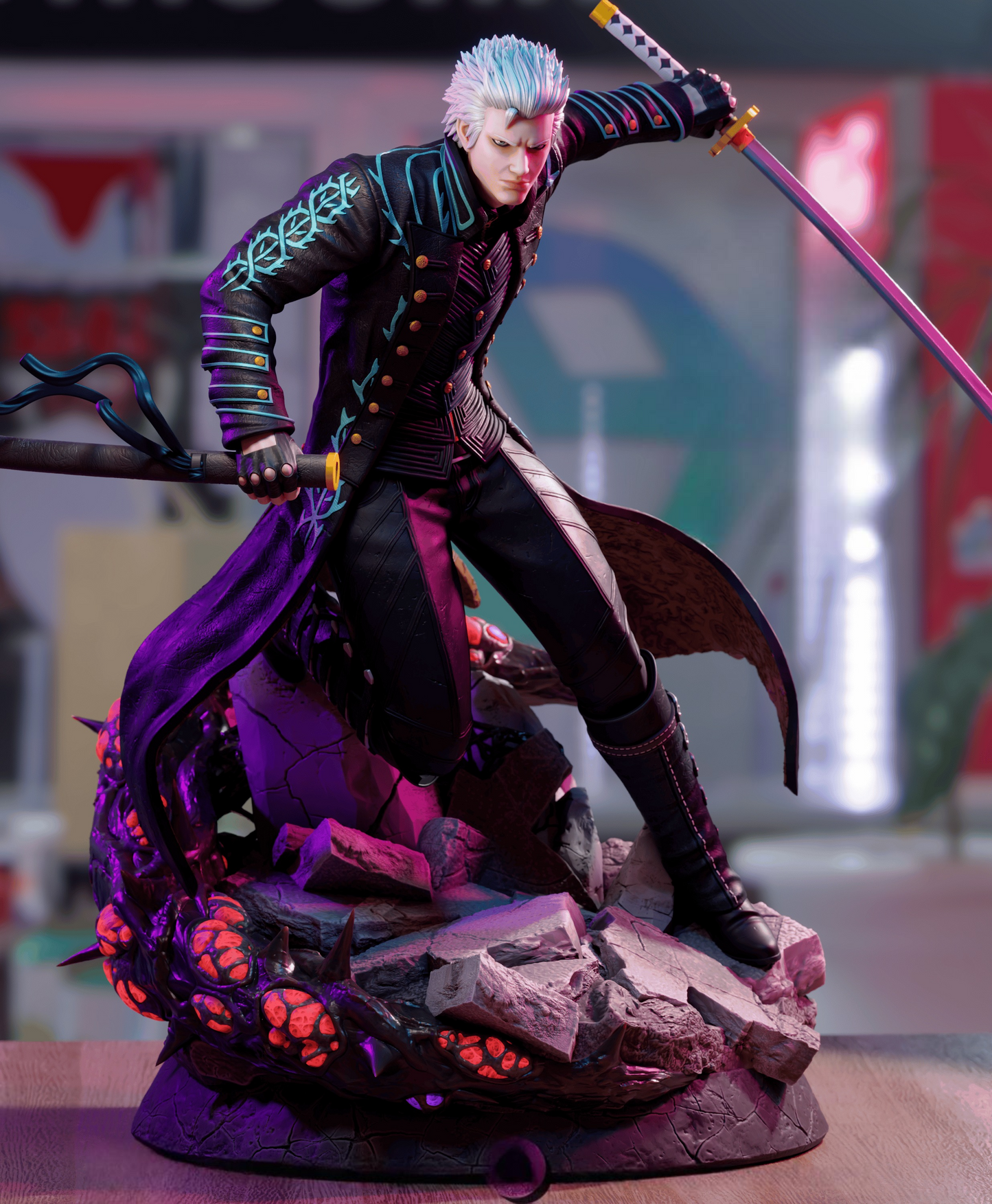 2510 Vergil - Devil May Cry - STL 3D Print Files