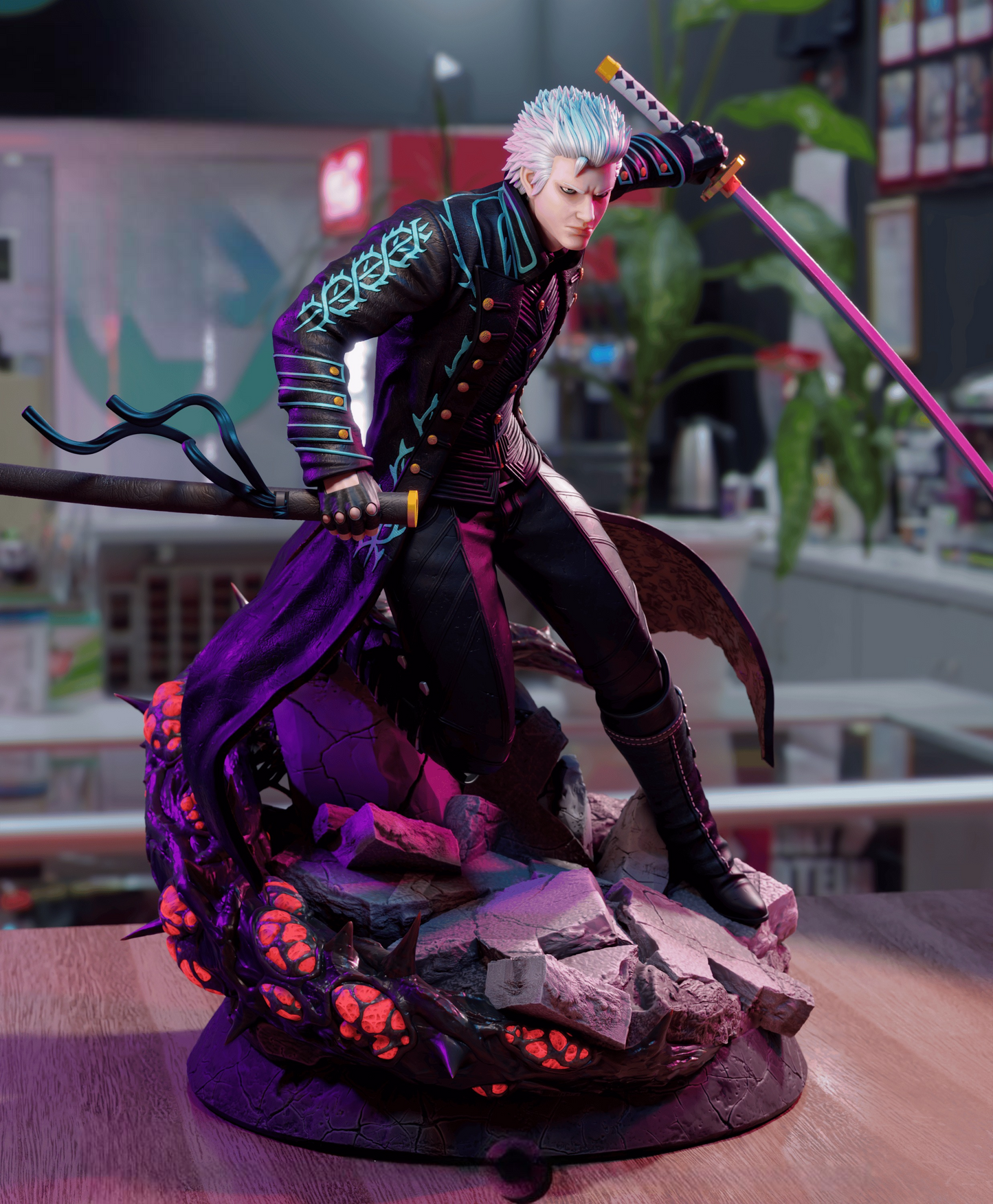 2510 Vergil - Devil May Cry - STL 3D Print Files