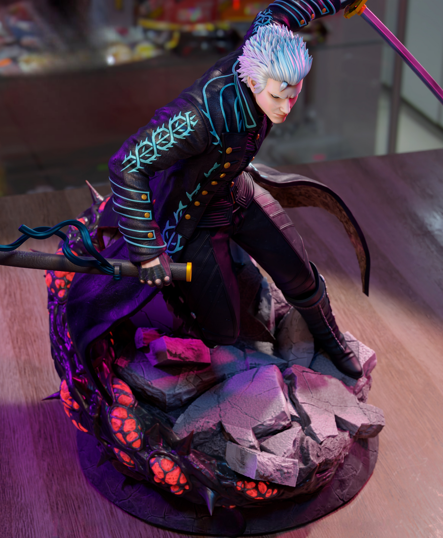 2510 Vergil - Devil May Cry - STL 3D Print Files