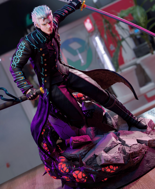 2510 Vergil - Devil May Cry - STL 3D Print Files