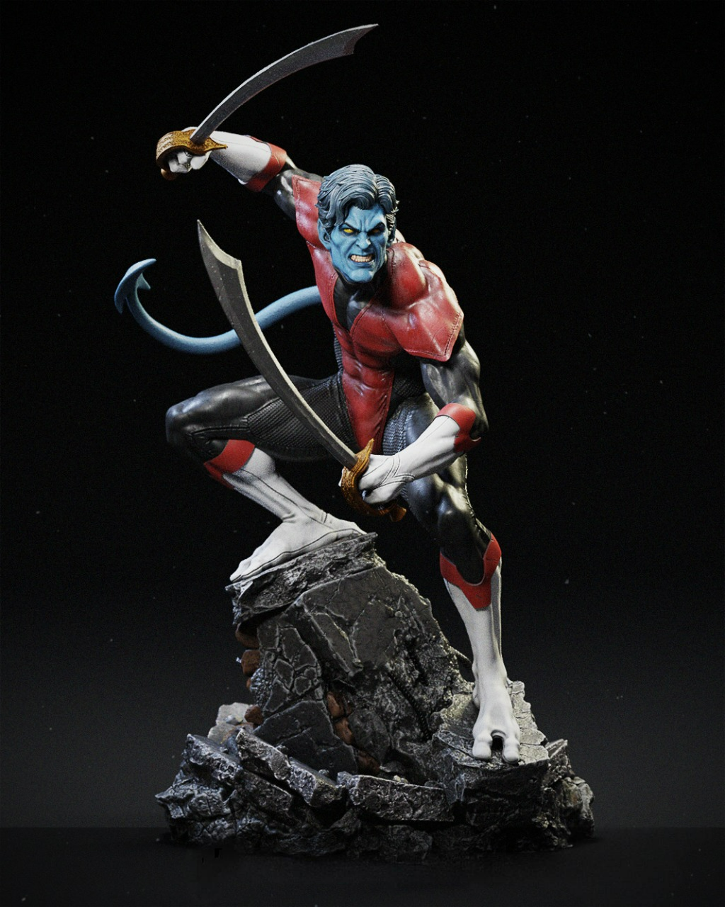 2512 Nightcrawler - X-men - STL 3D Print Files